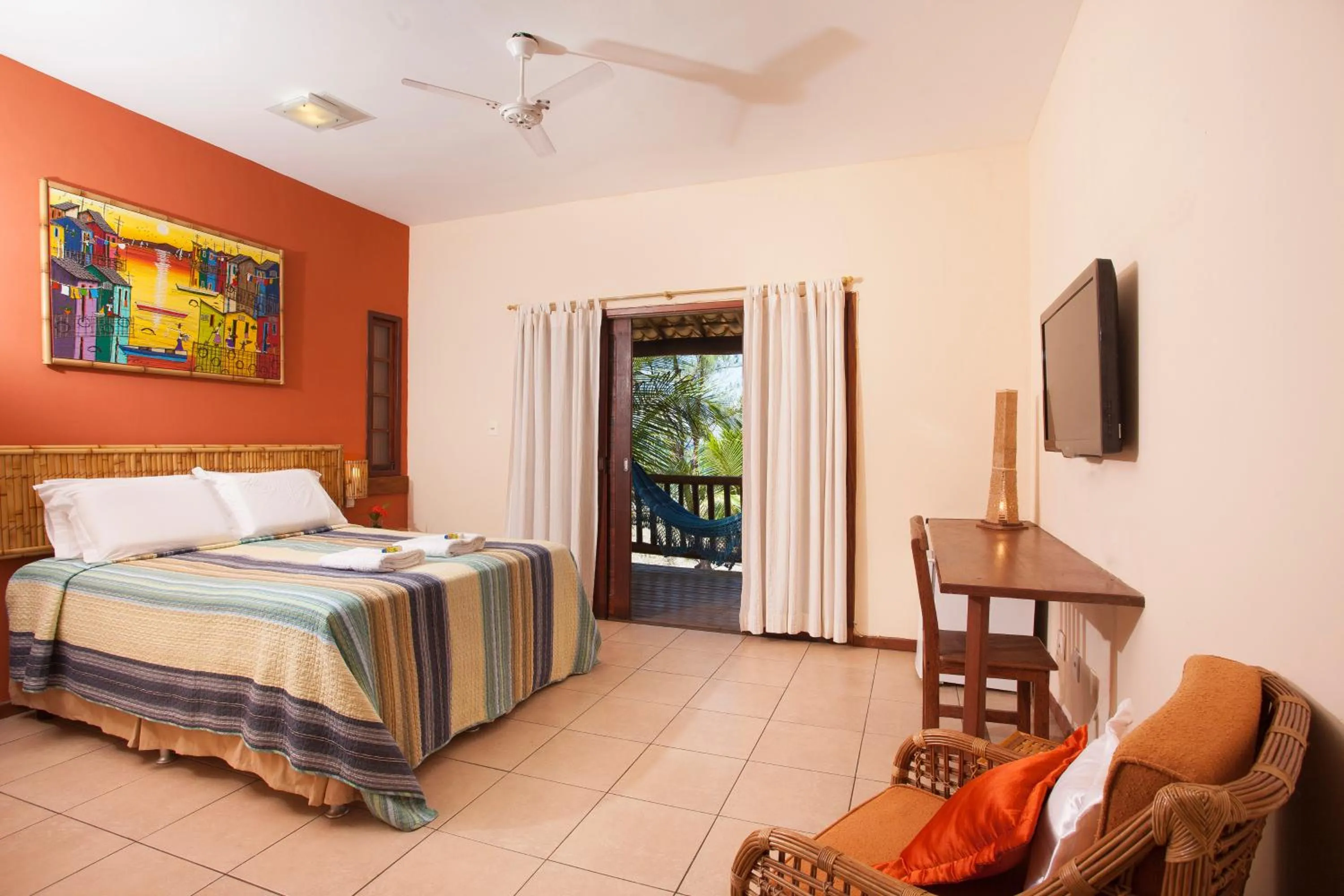 Bed in Pousada Praia das Ondas - Pé na areia