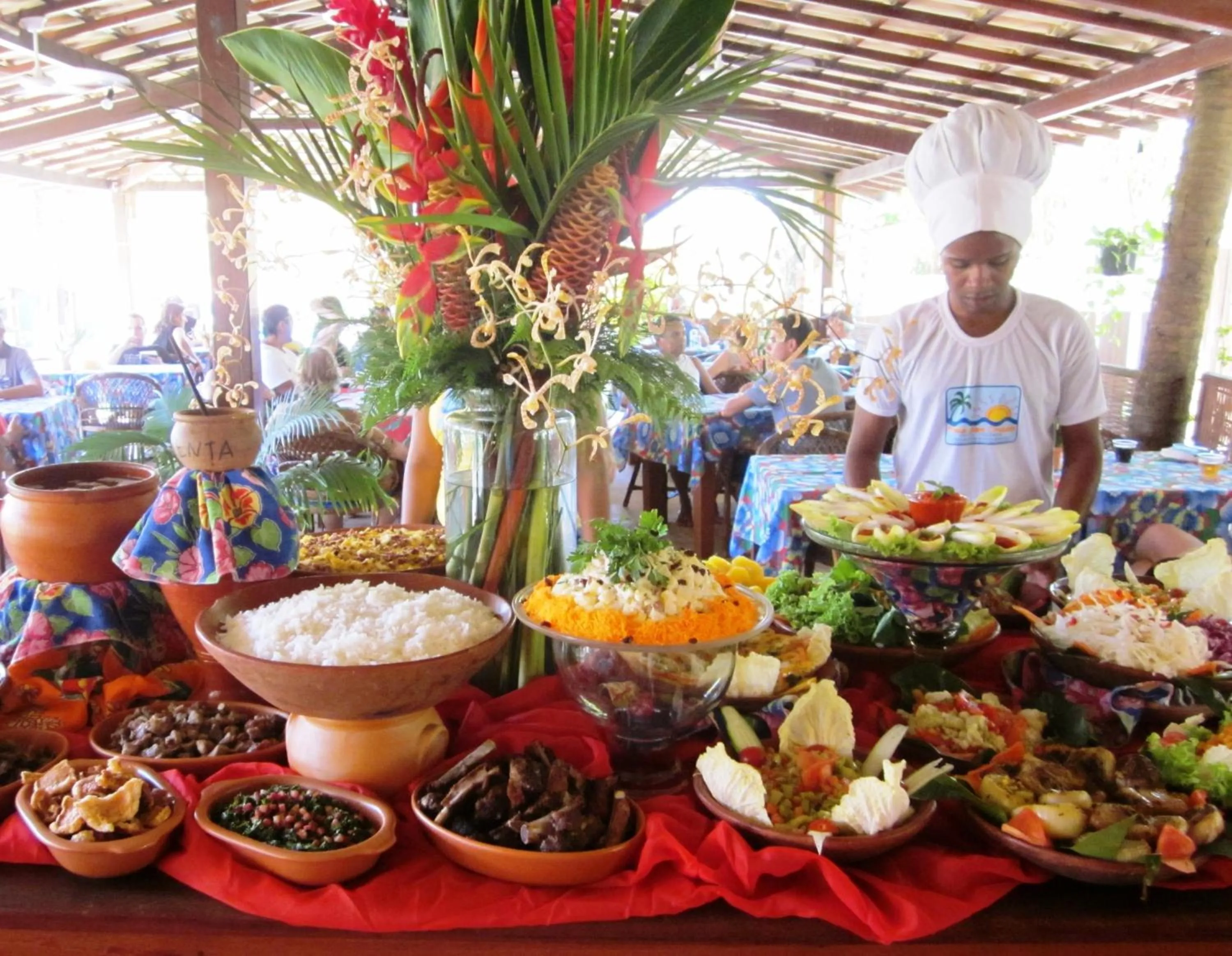Restaurant/places to eat in Pousada Praia das Ondas - Pé na areia