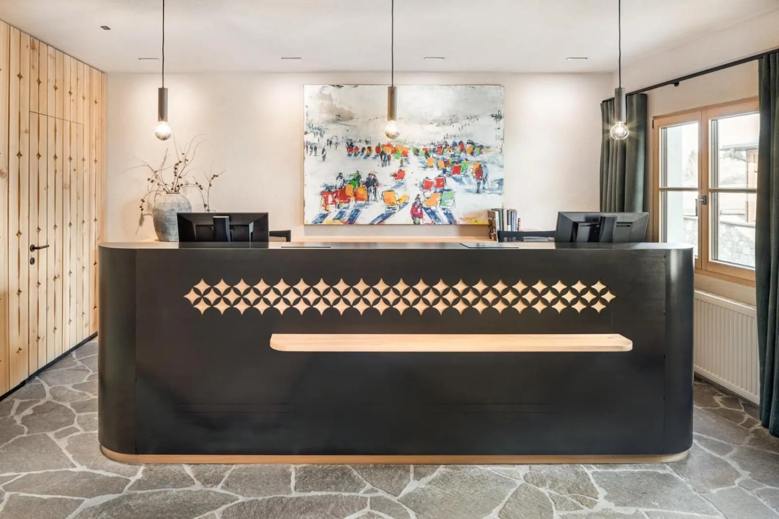 Lobby or reception in Das Johann