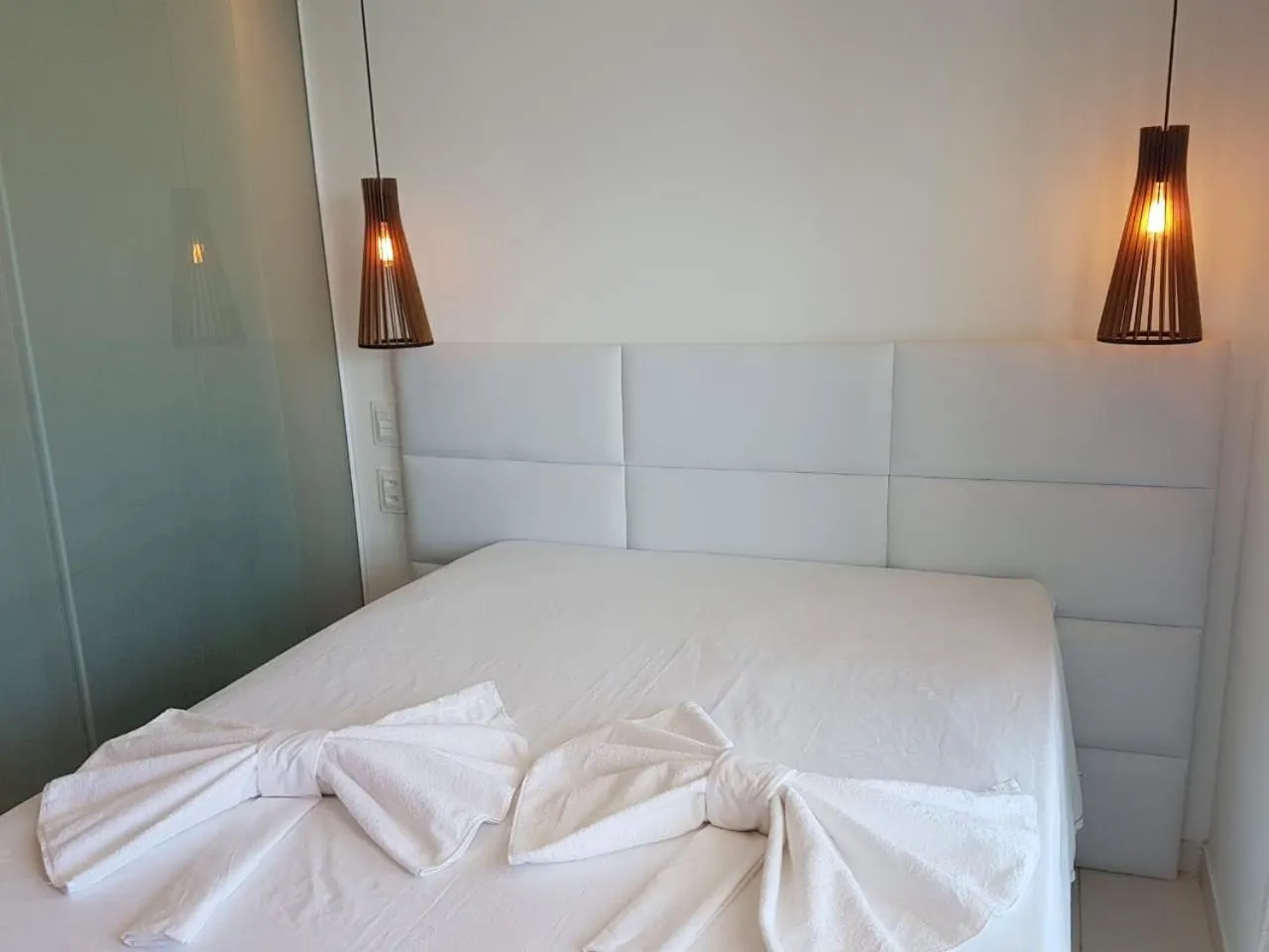 Bed in Laguna Beach Flat