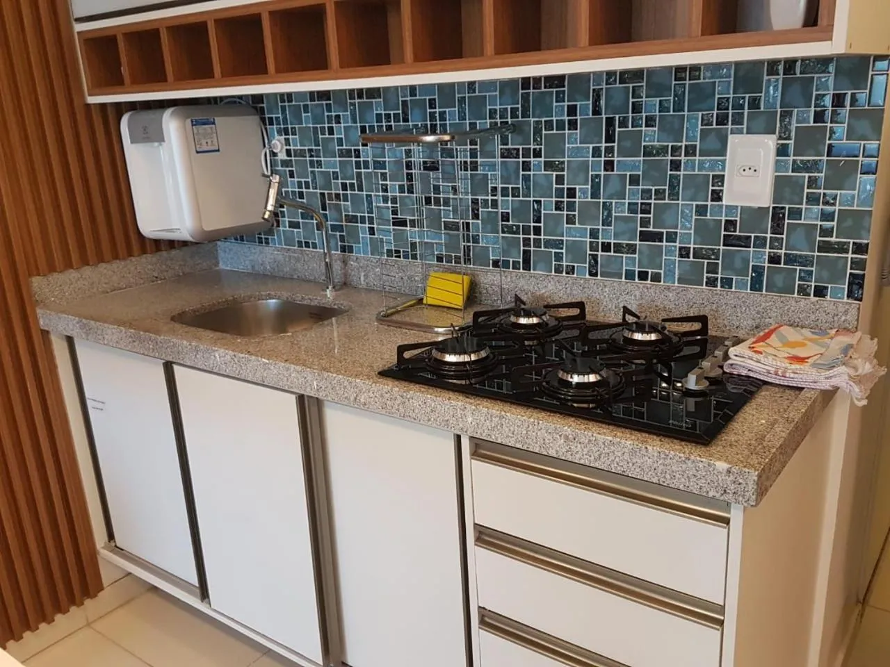 Communal kitchen in Laguna Beach Flat