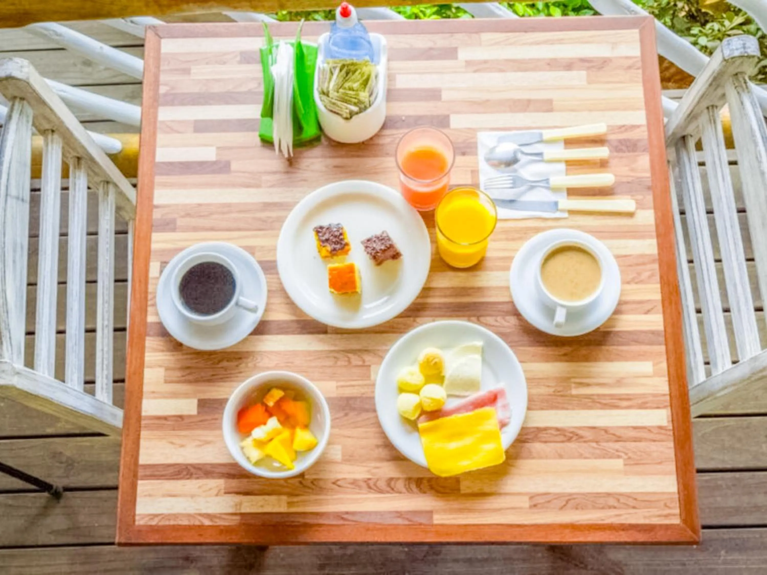 Food and drinks in Pousada Aporan Ilhabela