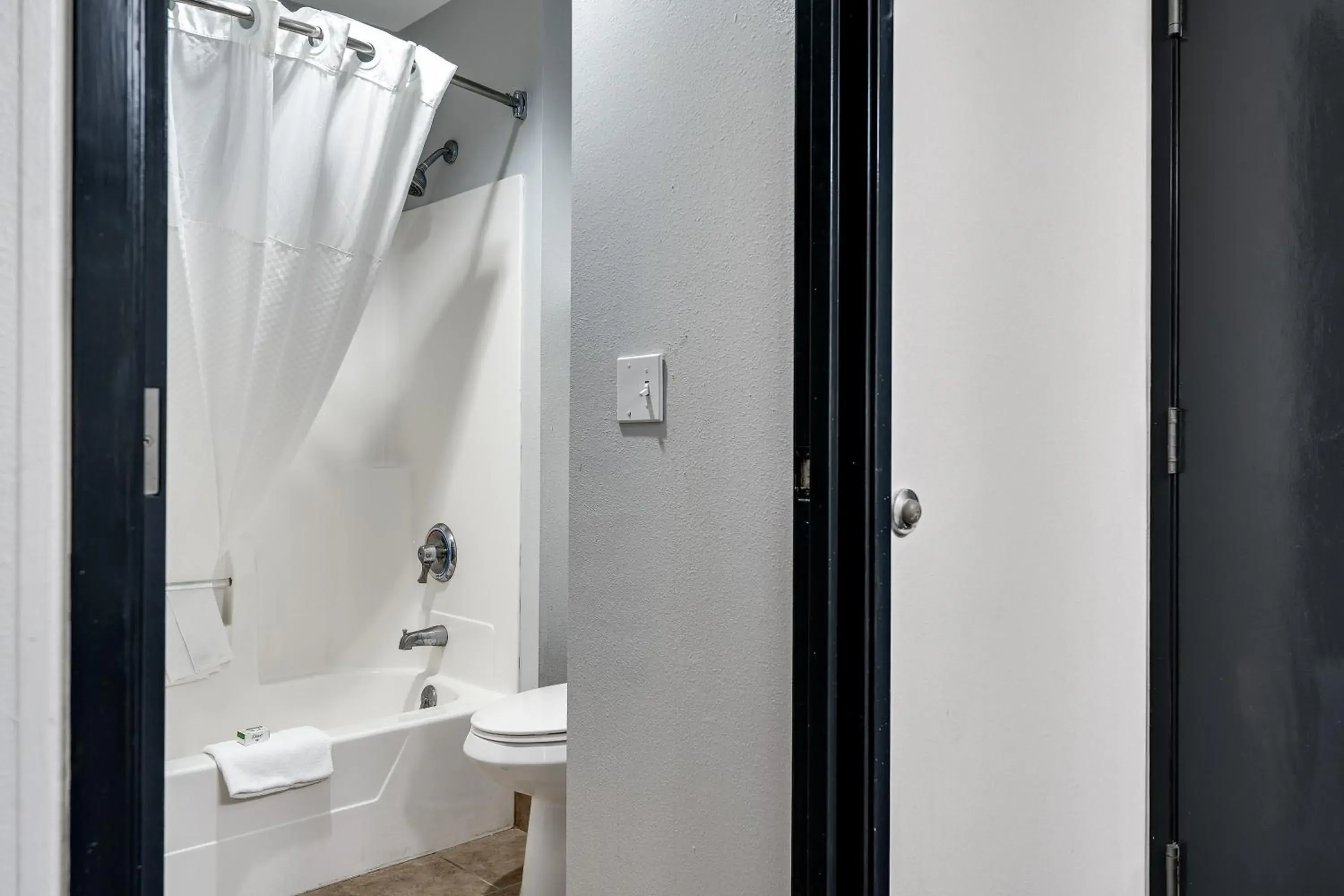 Bathroom in Baymont by Wyndham La Crosse/Onalaska Bathroom in Baymont by Wyndham La Crosse/Onalaska