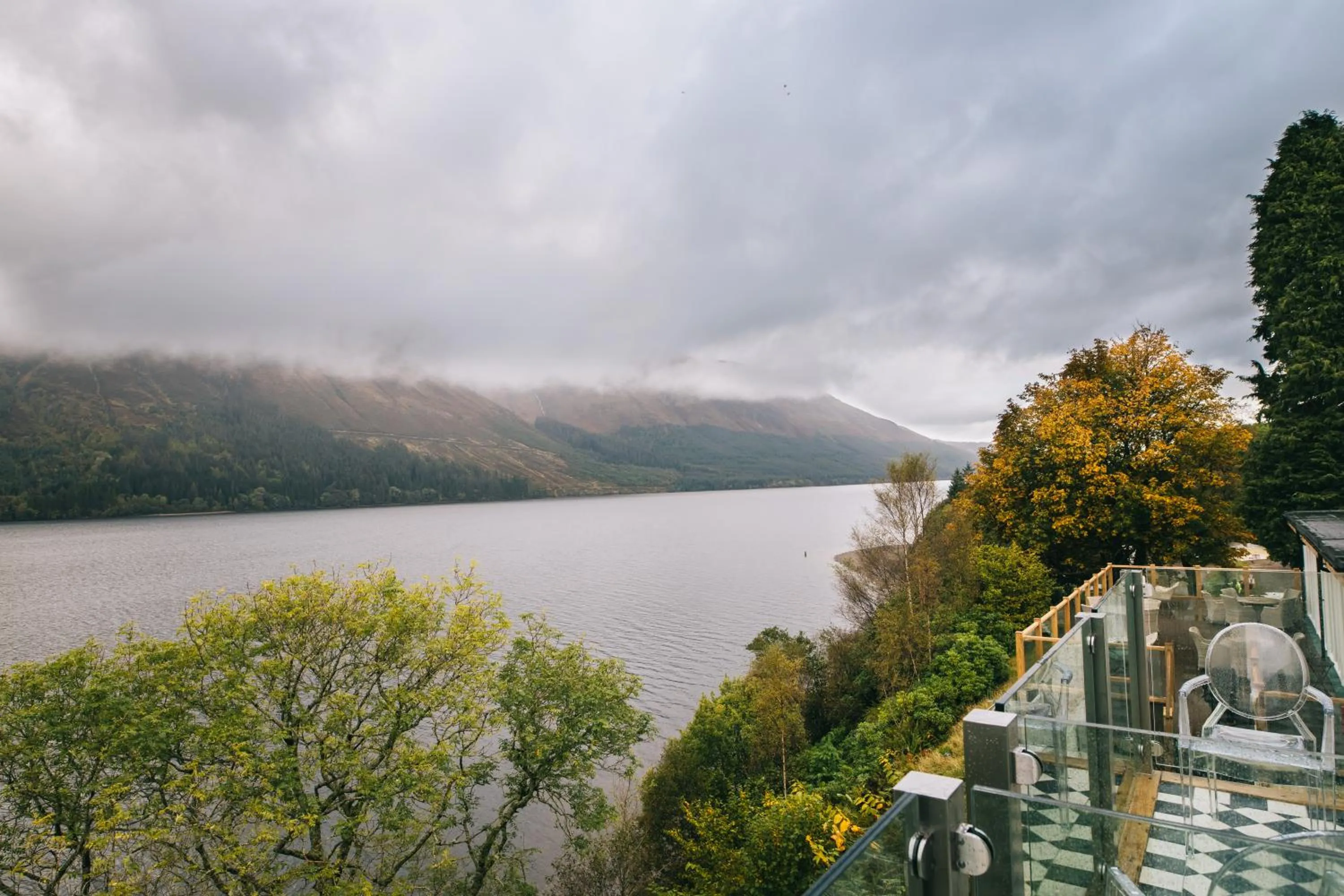 Property building in The Whispering Pine Lodge
