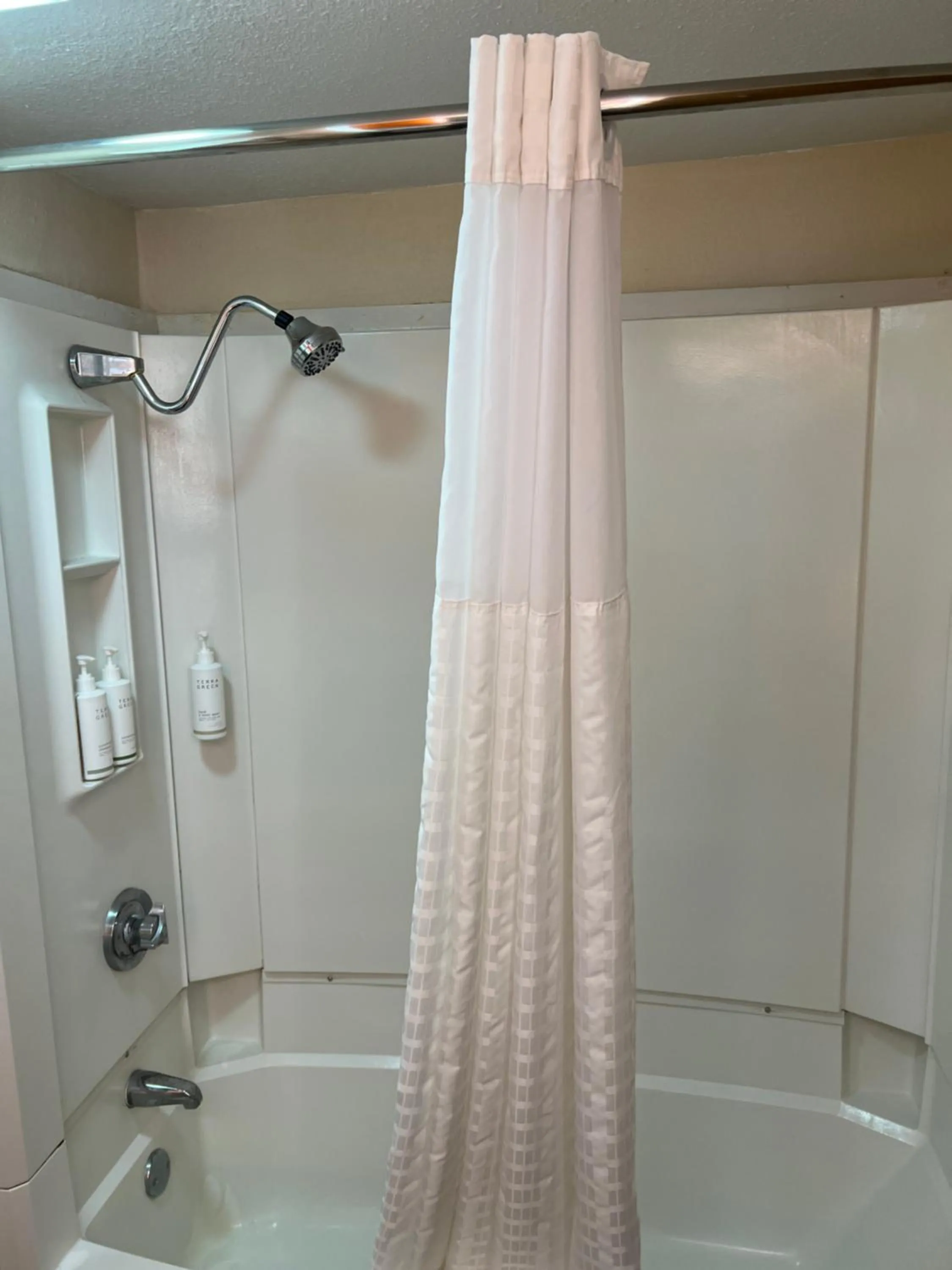 Bathroom in Travelodge by Wyndham Wytheville