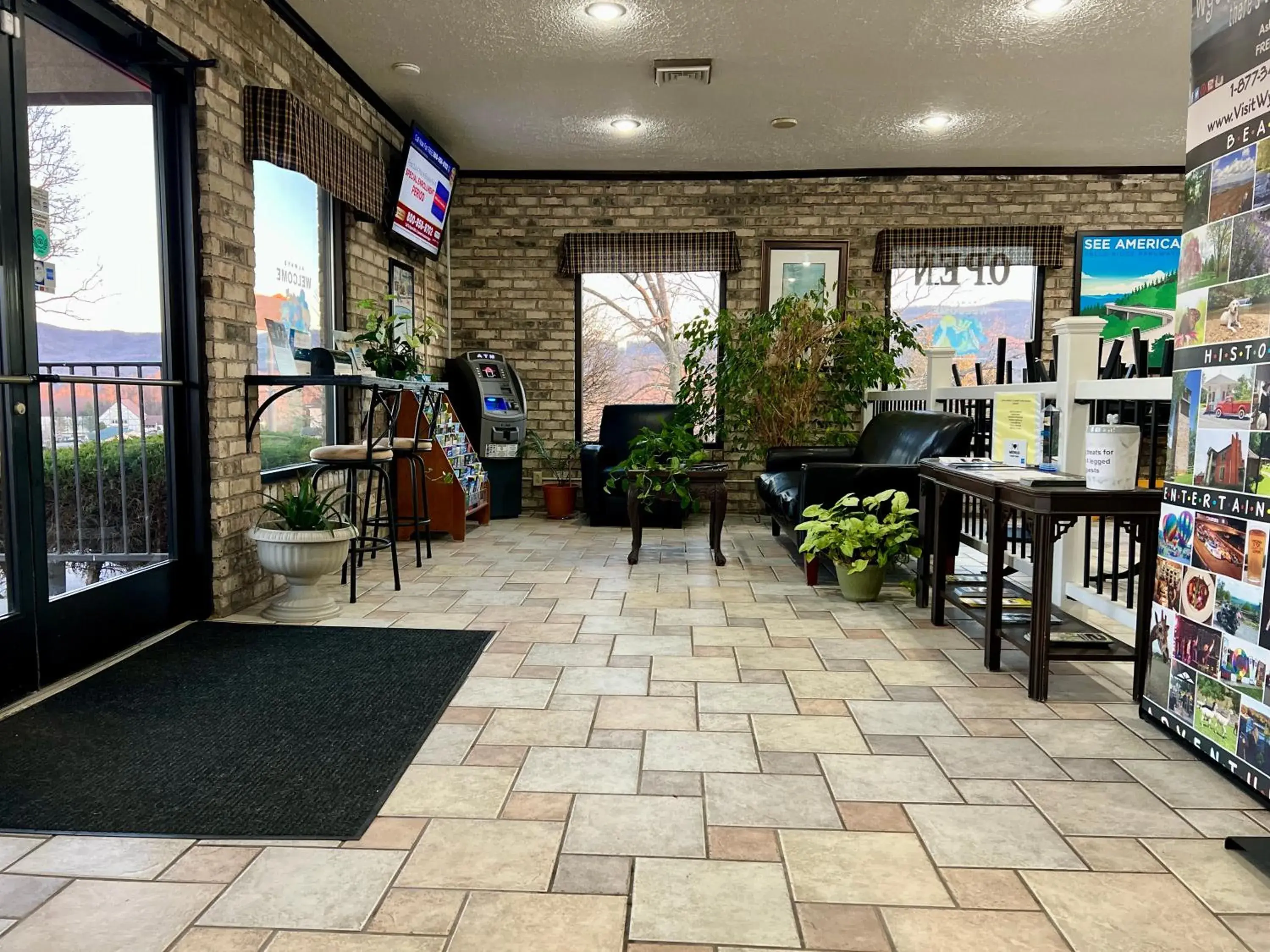 Lobby or reception in Travelodge by Wyndham Wytheville Lobby or reception in Travelodge by Wyndham Wytheville