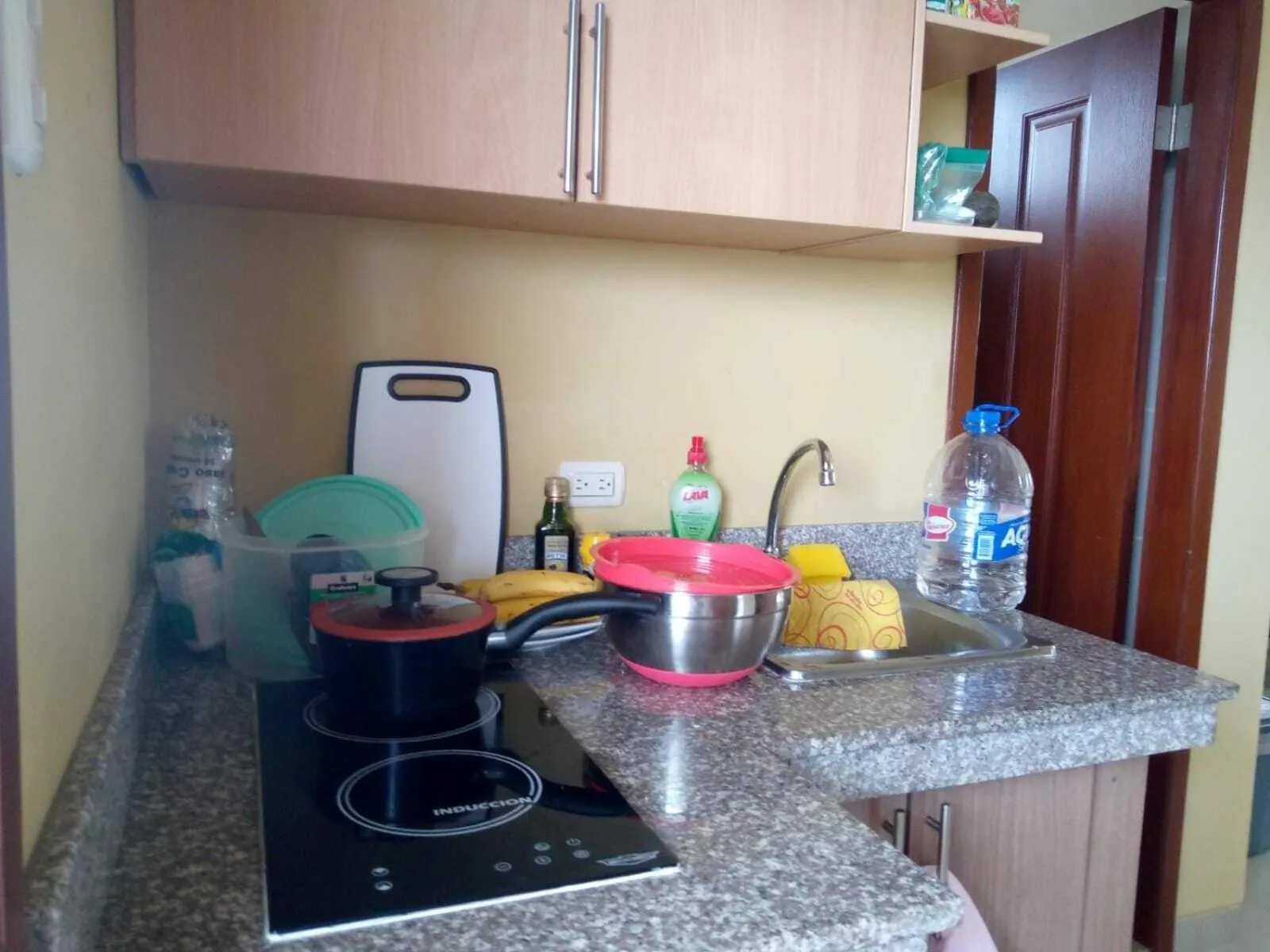 Kitchen or kitchenette in Suites Sonikikos