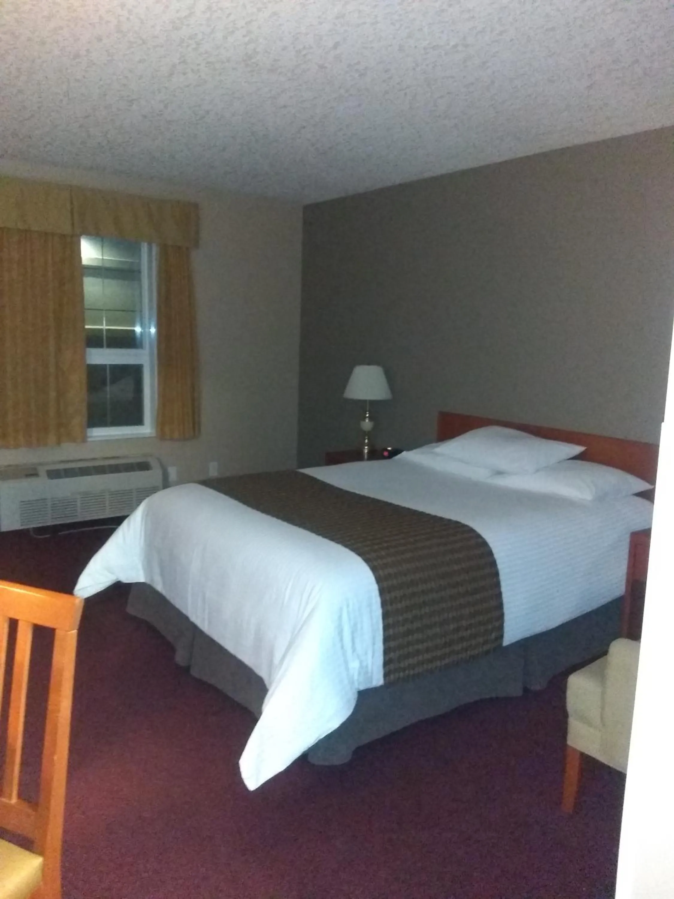 Bed in Econo Lodge