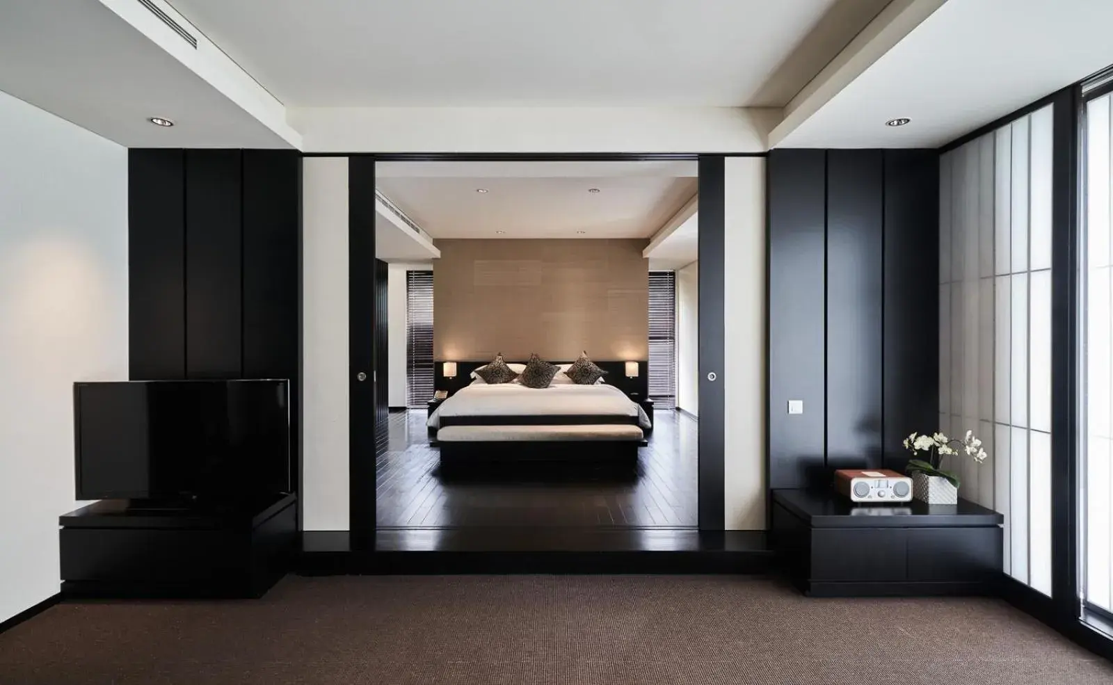 Photo of the whole room, Bed in Hotel Royal Chiao Hsi Photo of the whole room, Bed in Hotel Royal Chiao Hsi