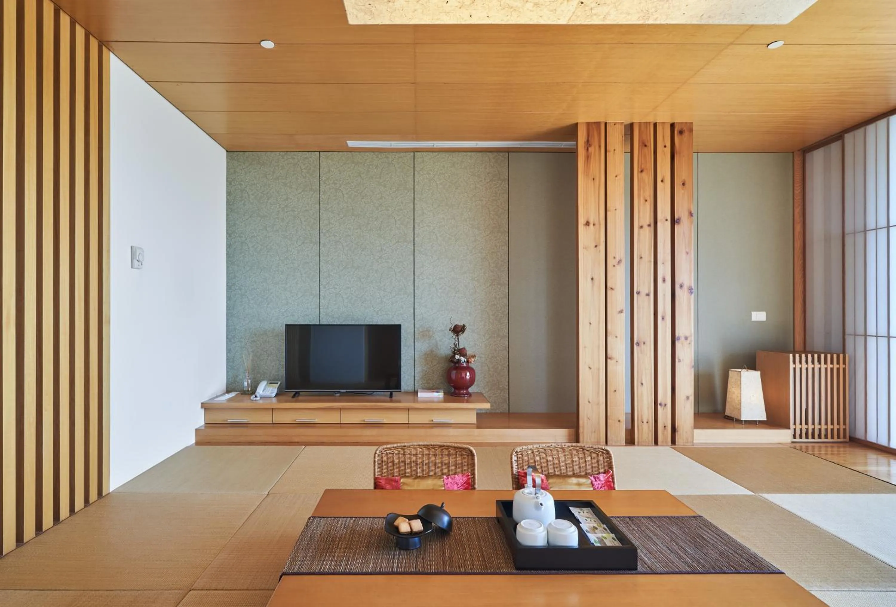 Living room in Hotel Royal Chiao Hsi