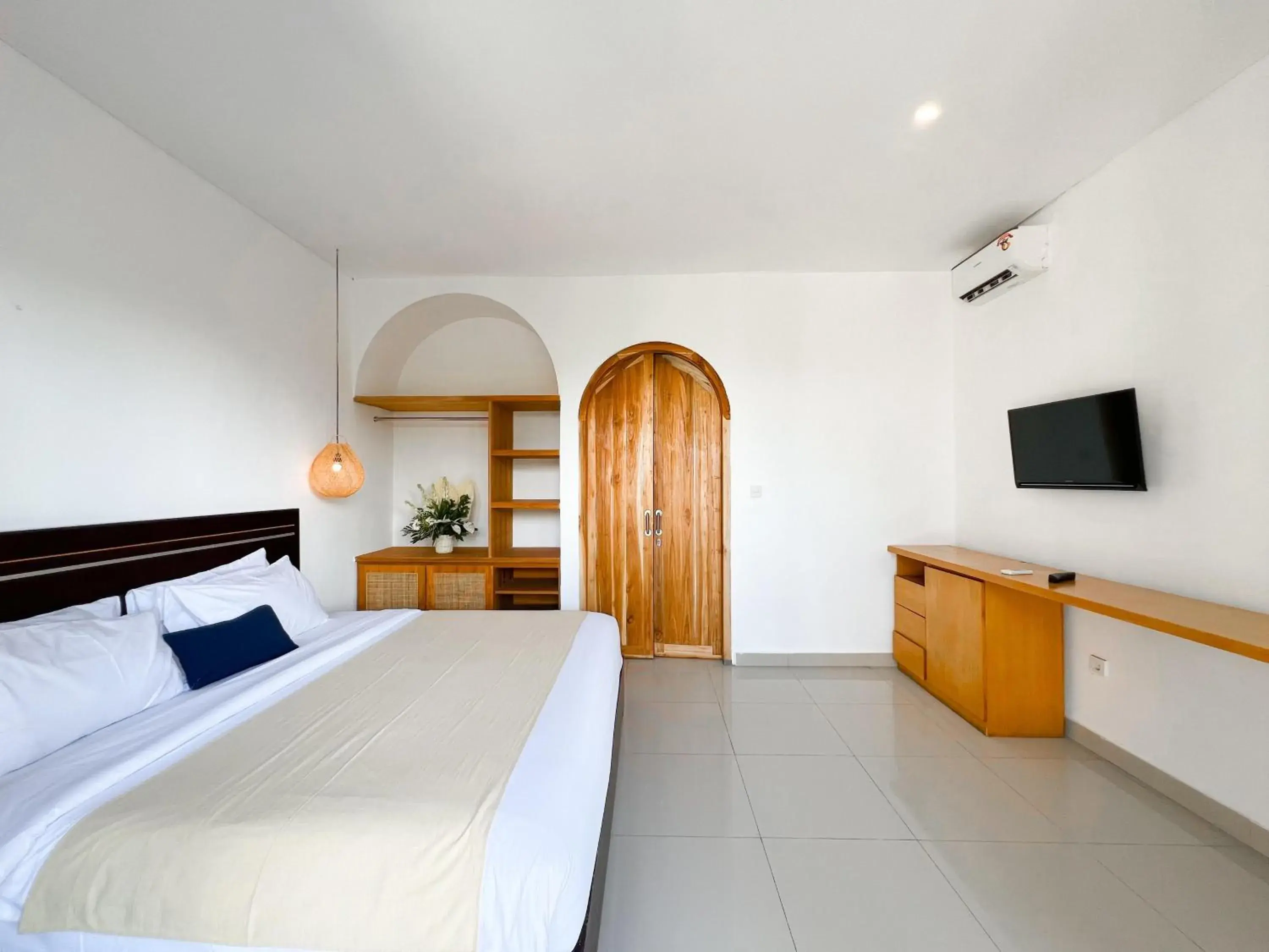 TV and multimedia, Bed in Apple Villas & Apartments TV and multimedia, Bed in Apple Villas & Apartments