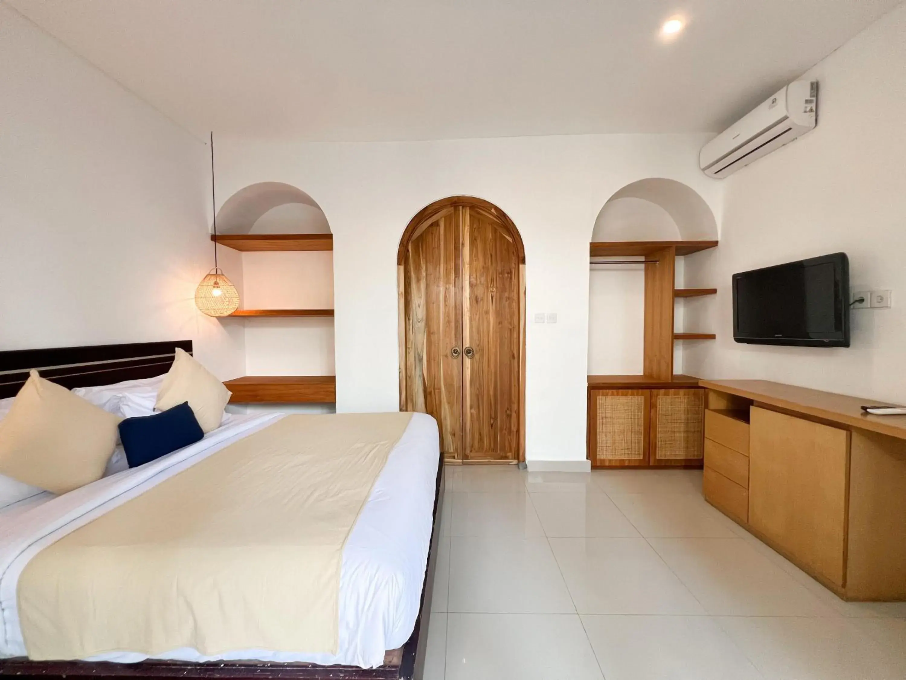 Bedroom, Bed in Apple Villas & Apartments Bedroom, Bed in Apple Villas & Apartments