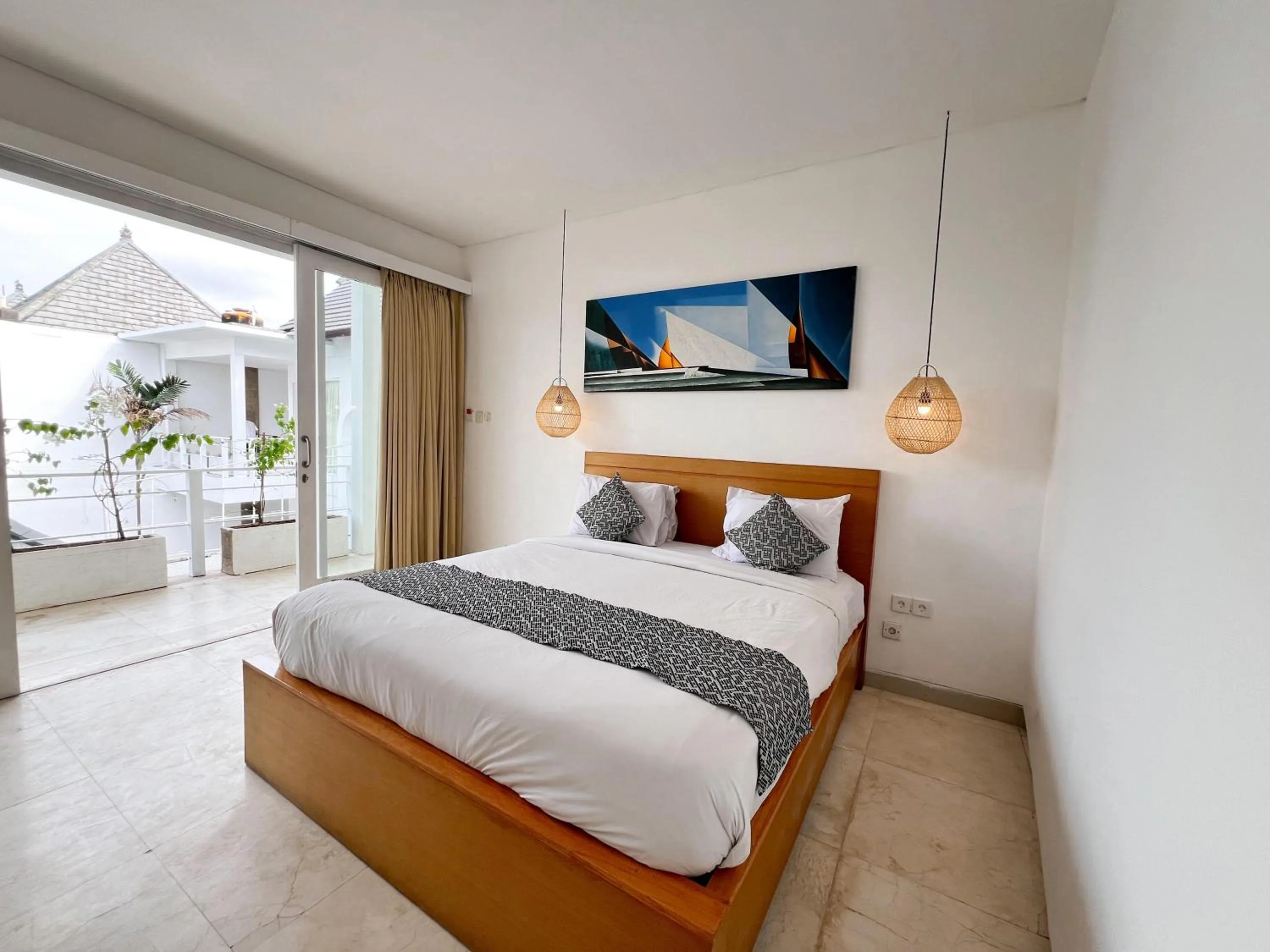 Bedroom, Bed in Apple Villas & Apartments