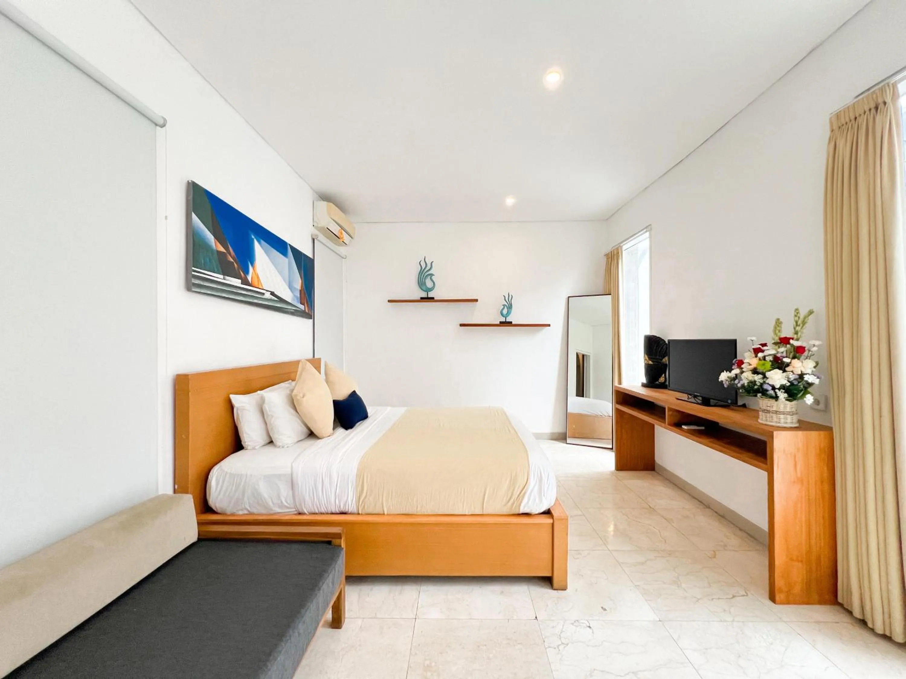 Bed in Apple Villas & Apartments