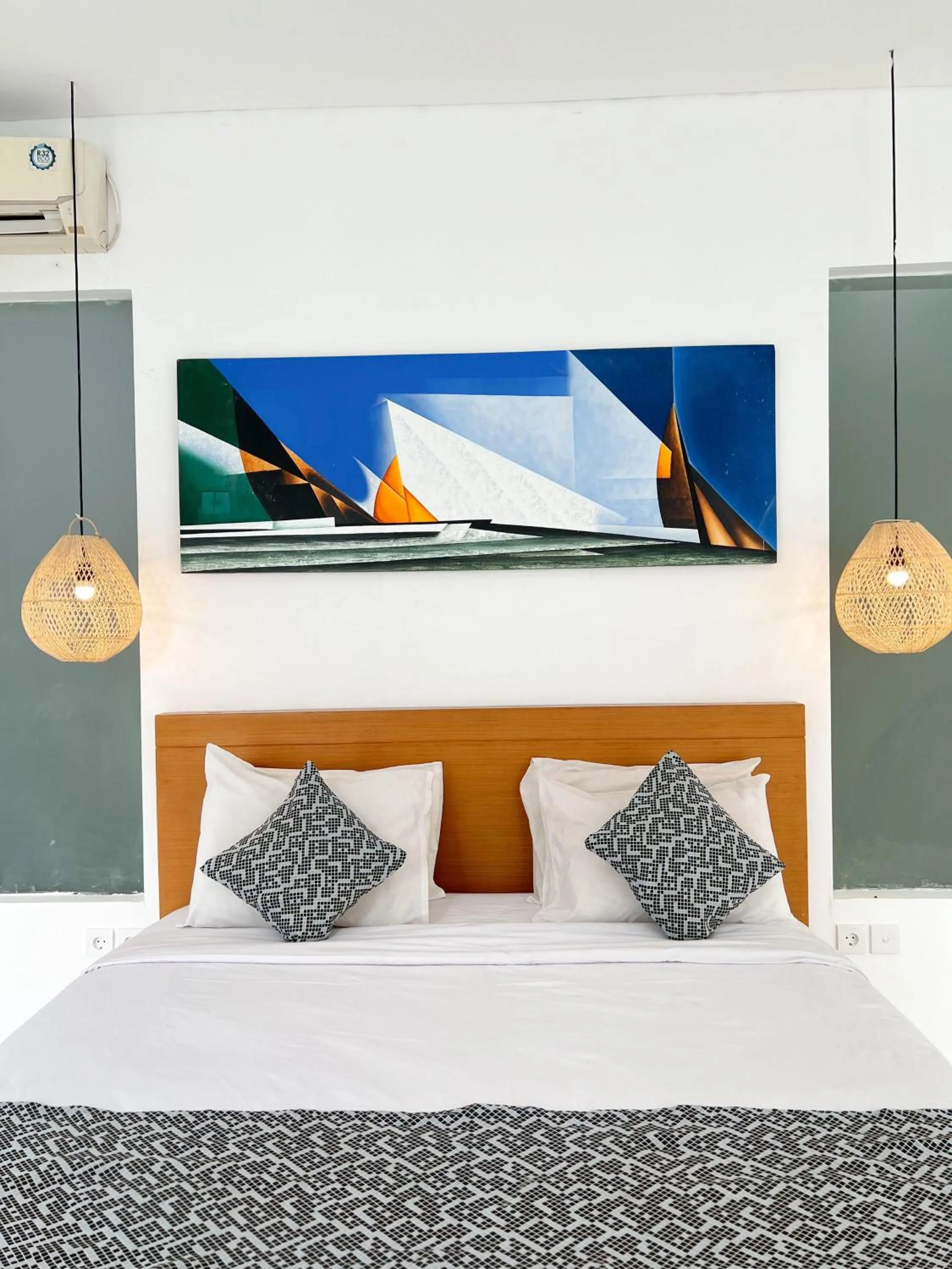 Bed in Apple Villas & Apartments