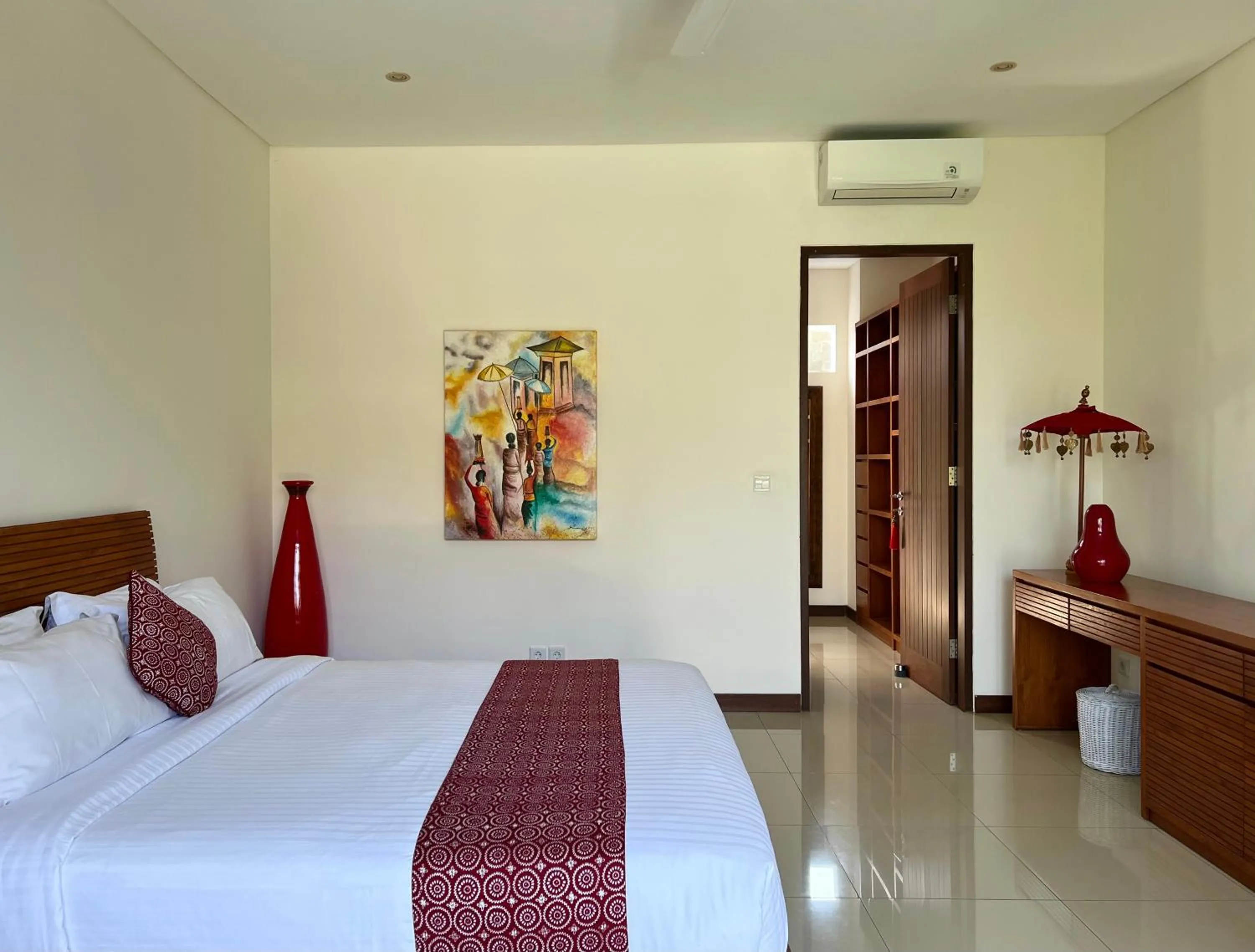 Bedroom, Bed in Oshan Villas Bali