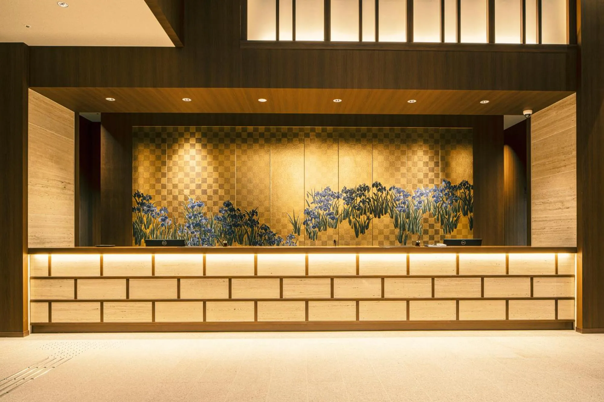 Lobby or reception in Grand Blissen Hotel Jozankei