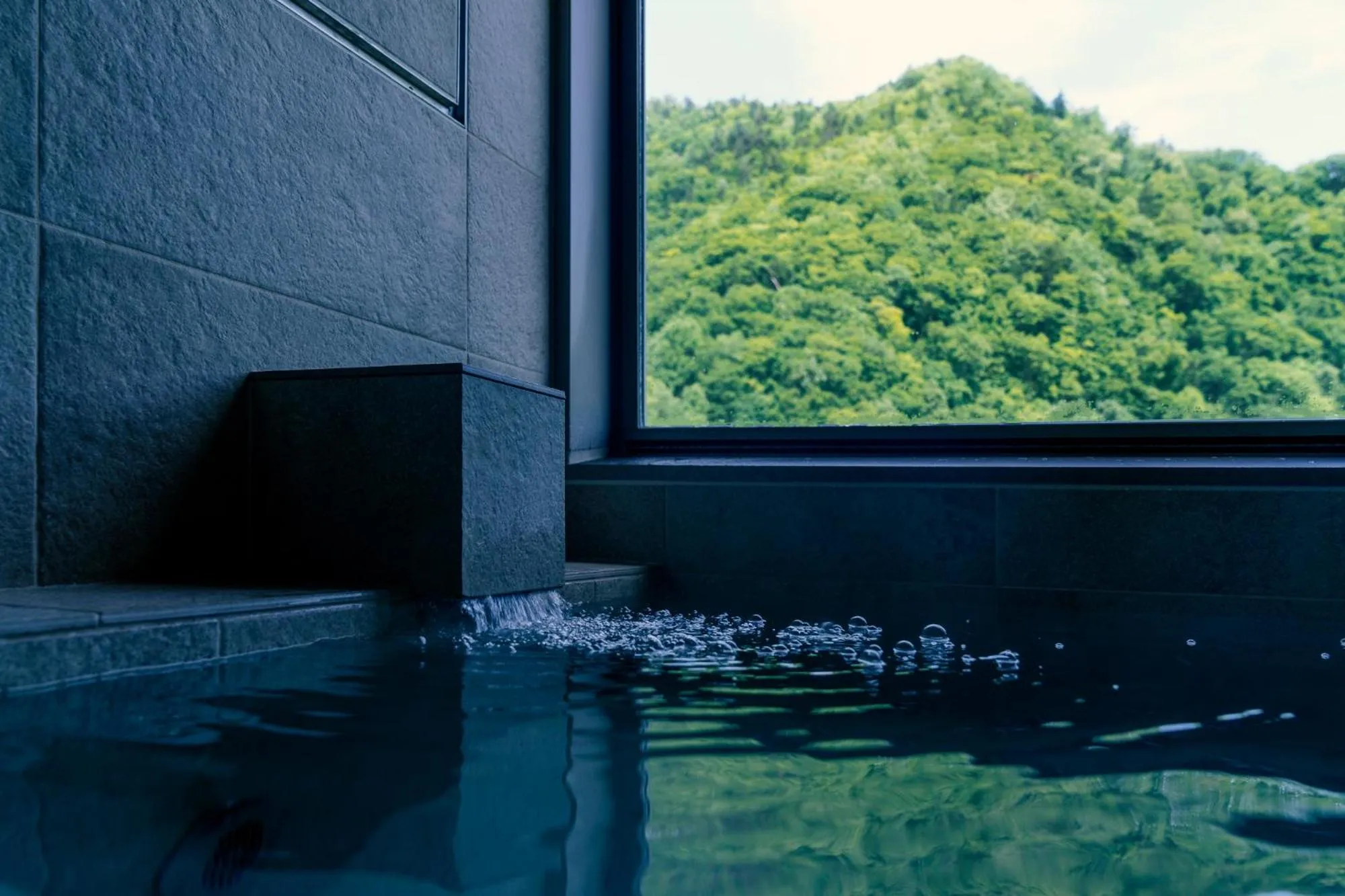 Hot Spring Bath in Grand Blissen Hotel Jozankei