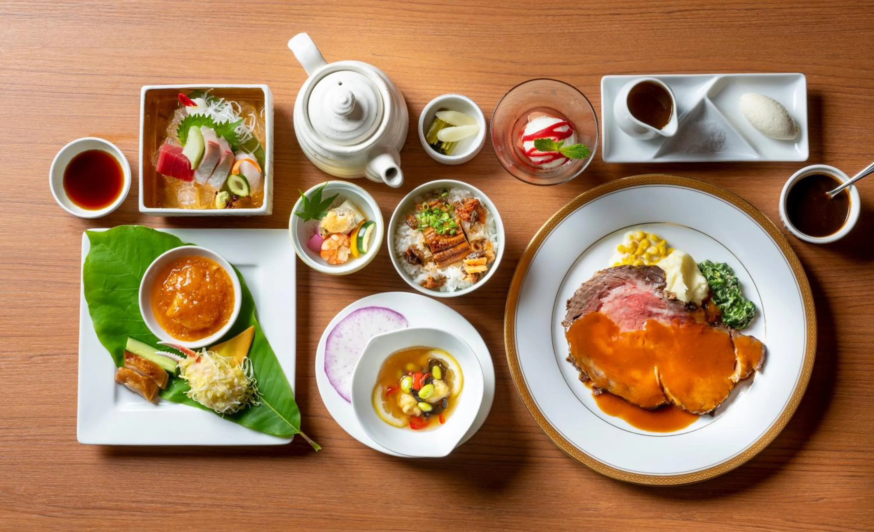 Dinner in Grand Blissen Hotel Jozankei