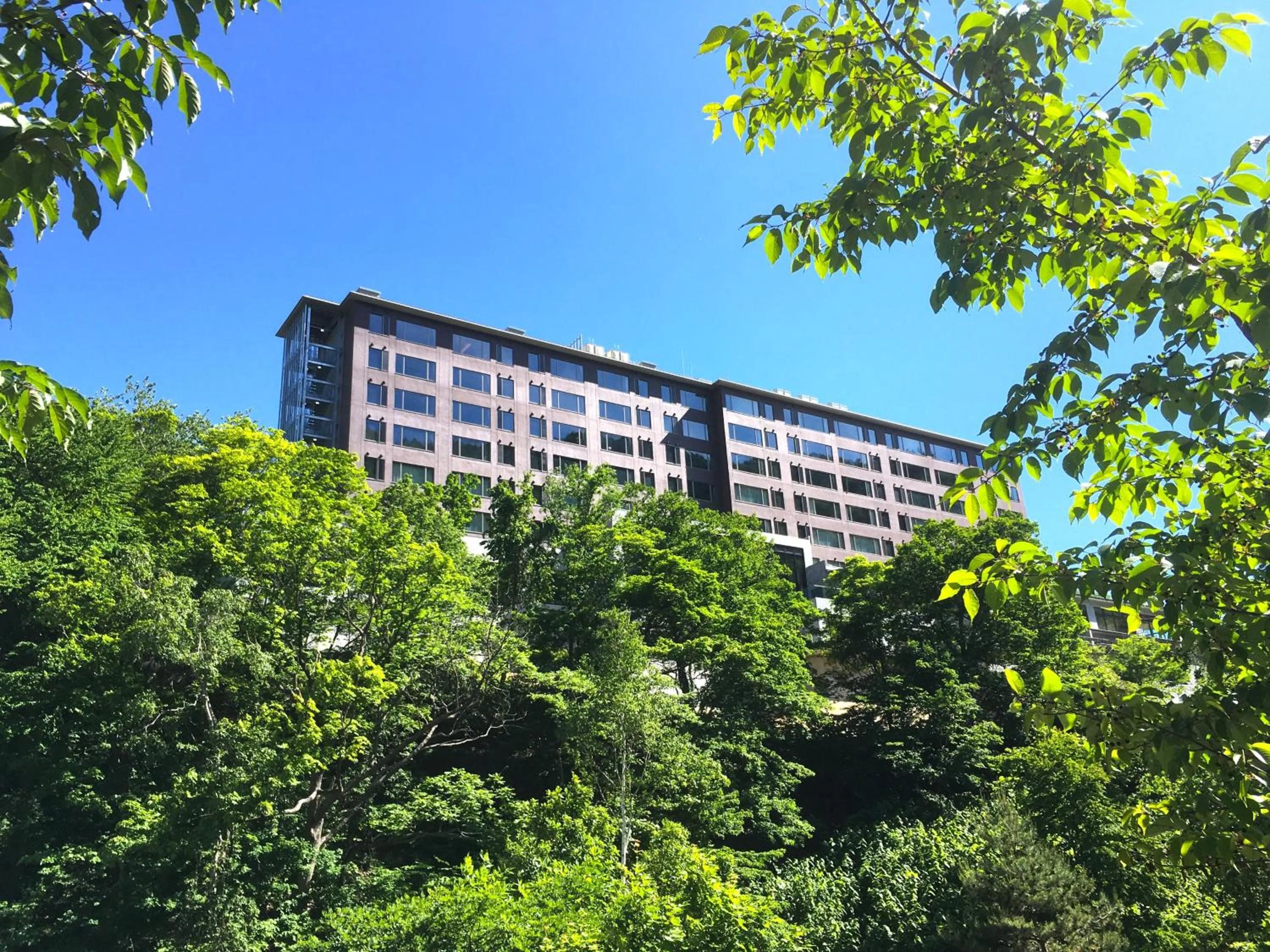 Property building in Grand Blissen Hotel Jozankei