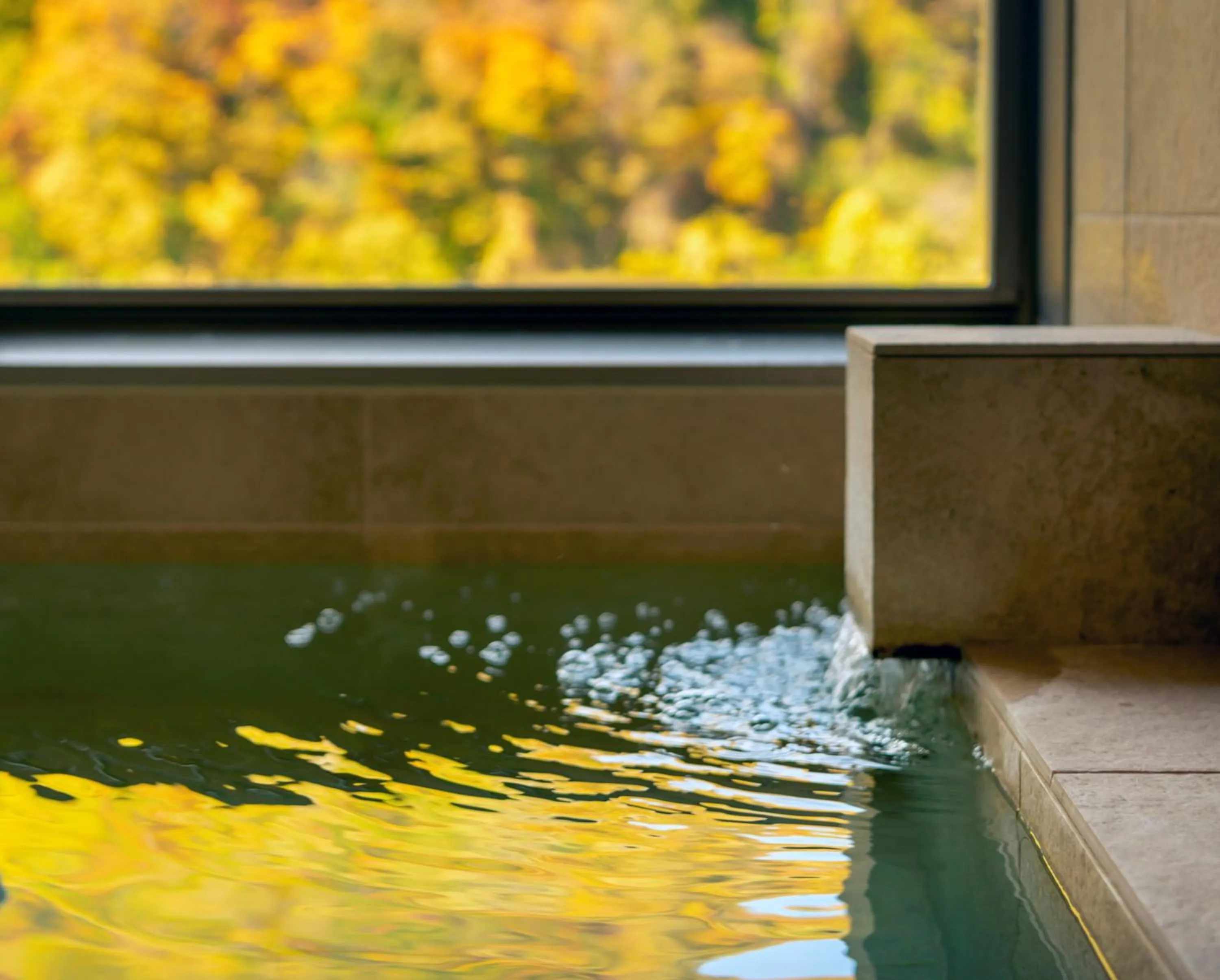 Hot Spring Bath in Grand Blissen Hotel Jozankei
