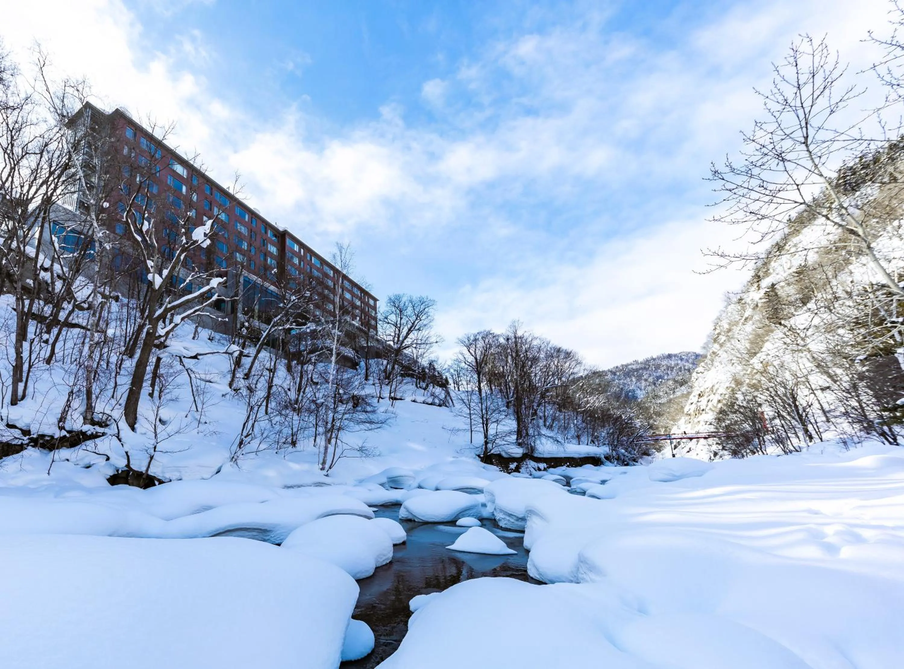 Property building in Grand Blissen Hotel Jozankei