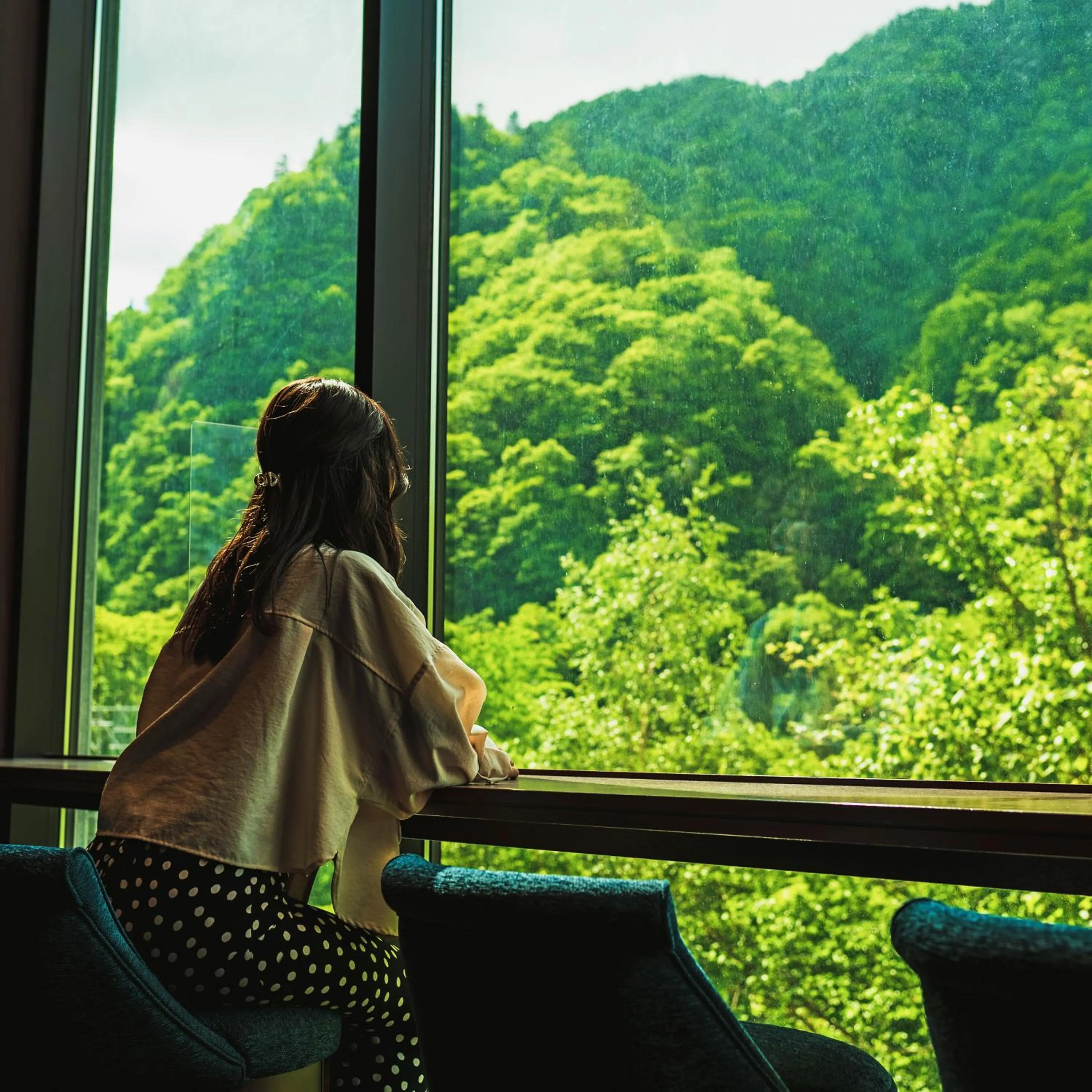 Natural landscape in Grand Blissen Hotel Jozankei