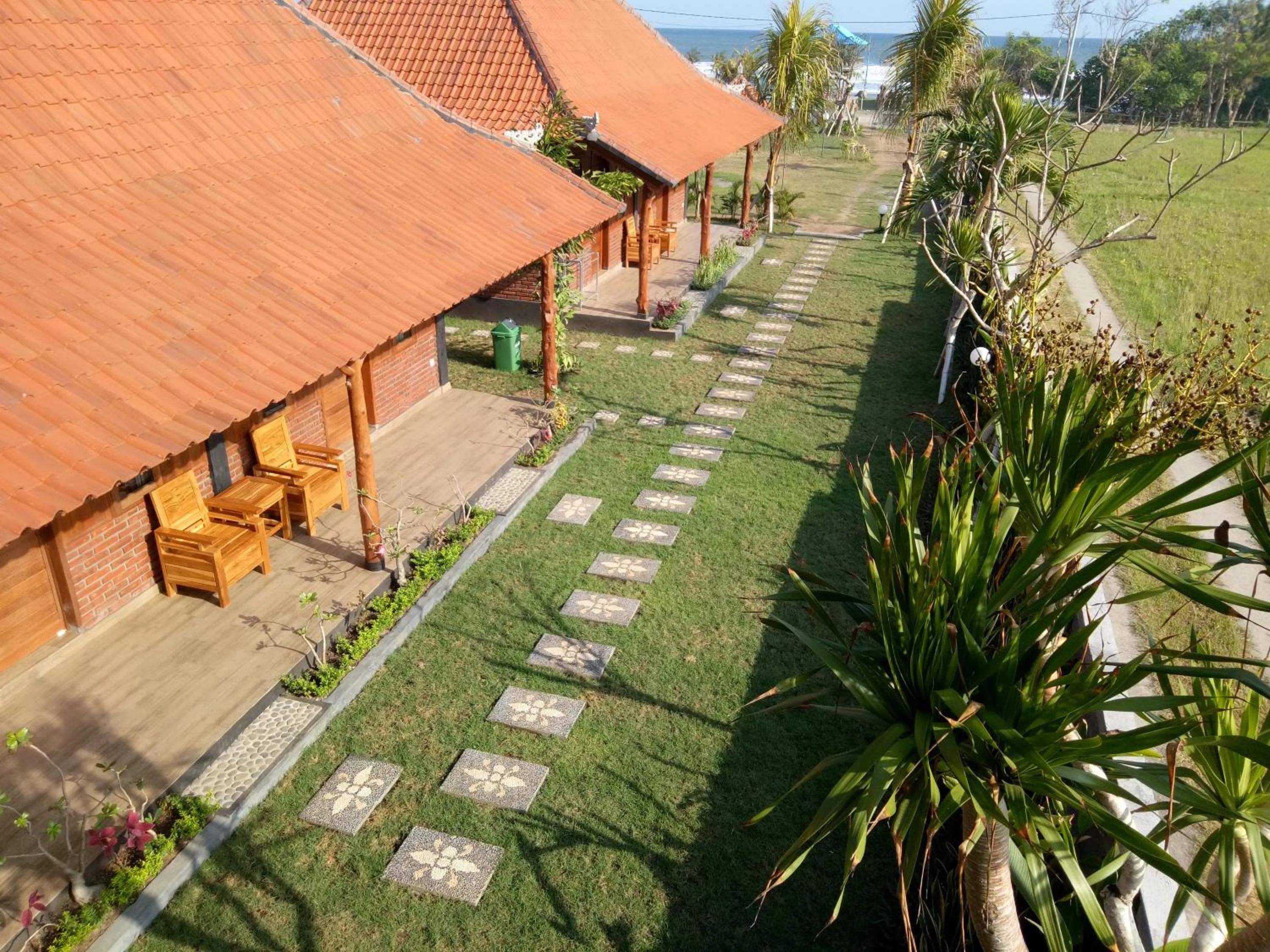 Garden in Emir Surfcamp