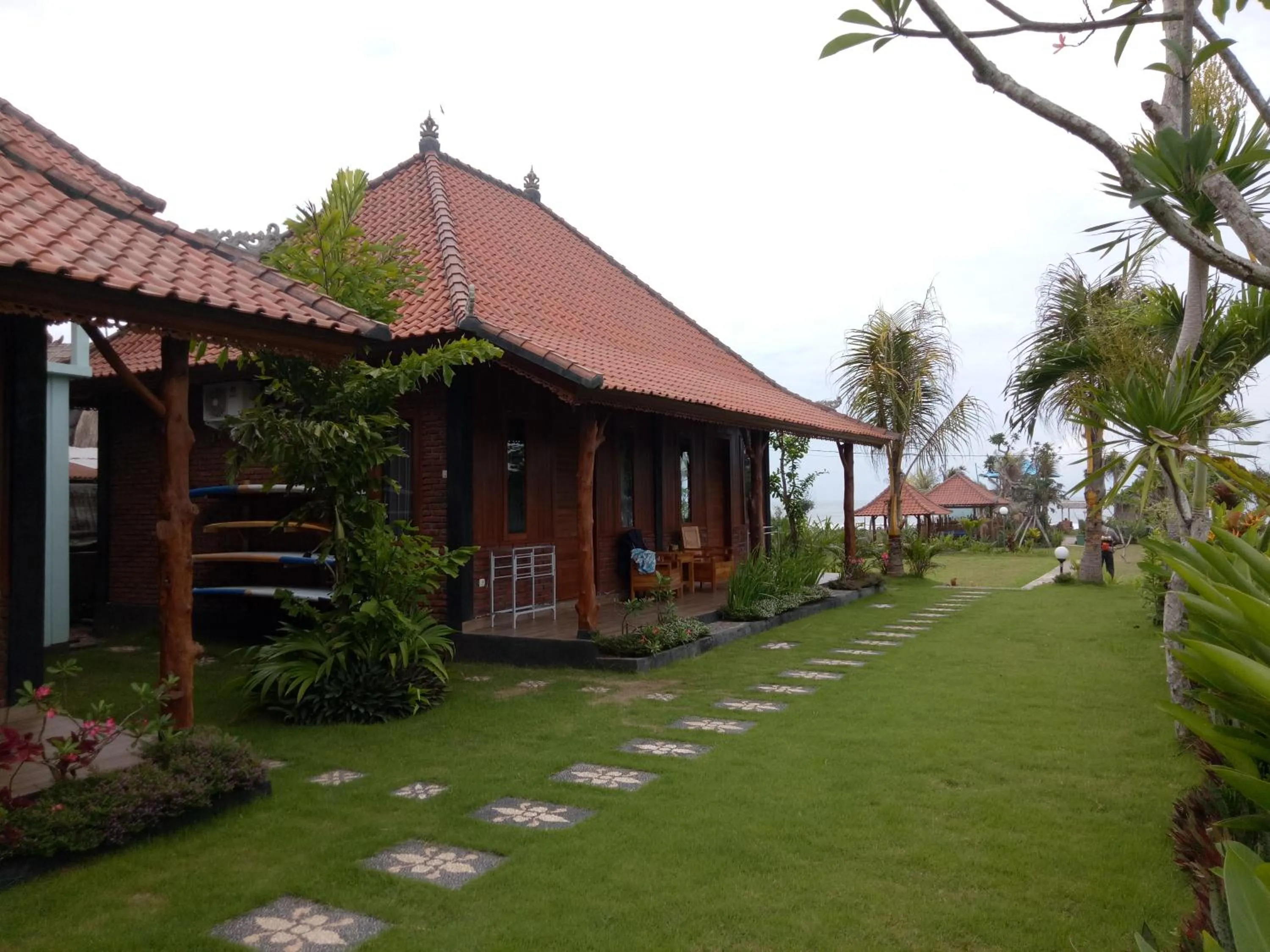 Garden in Emir Surfcamp