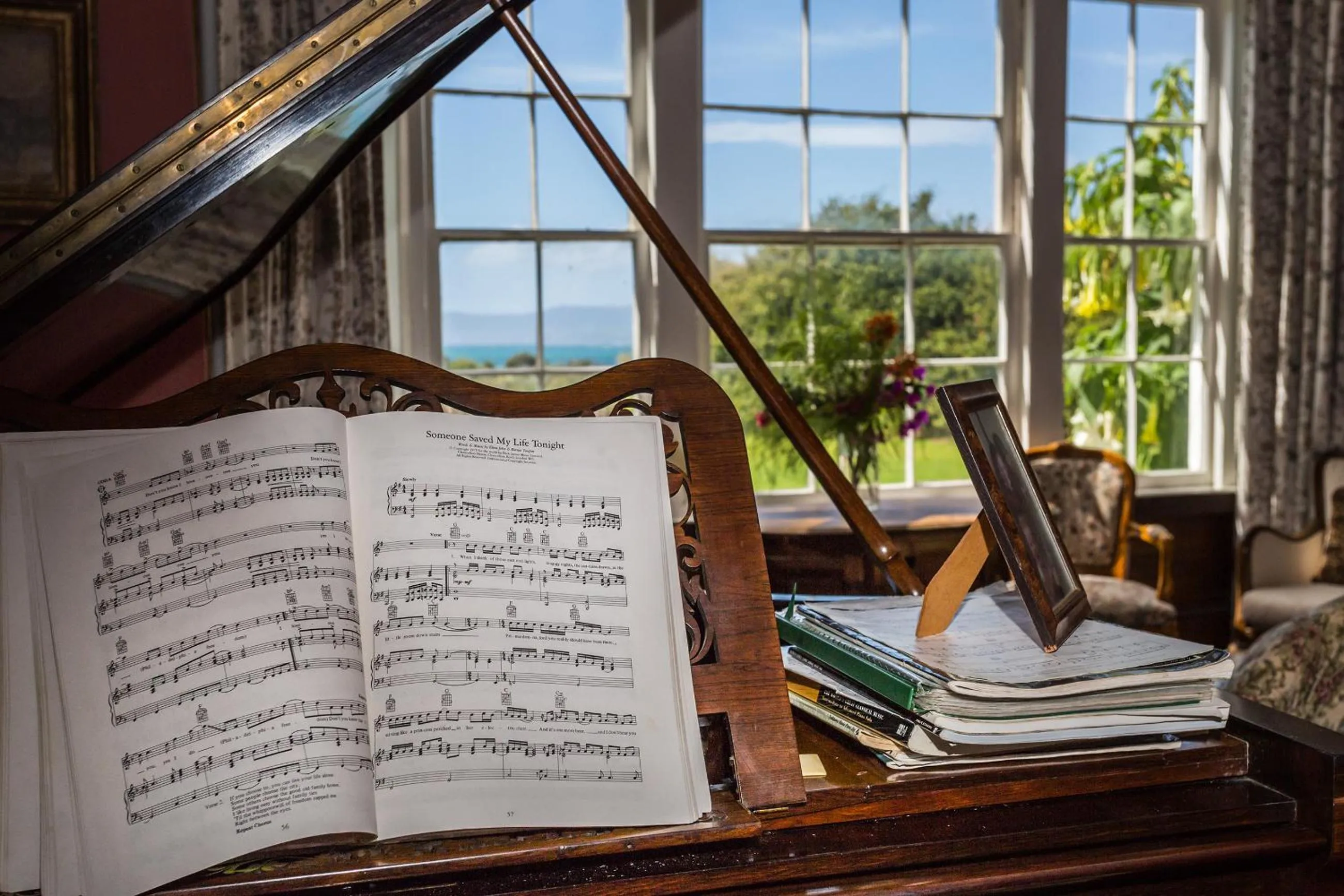 Communal lounge/ TV room in Hawley House