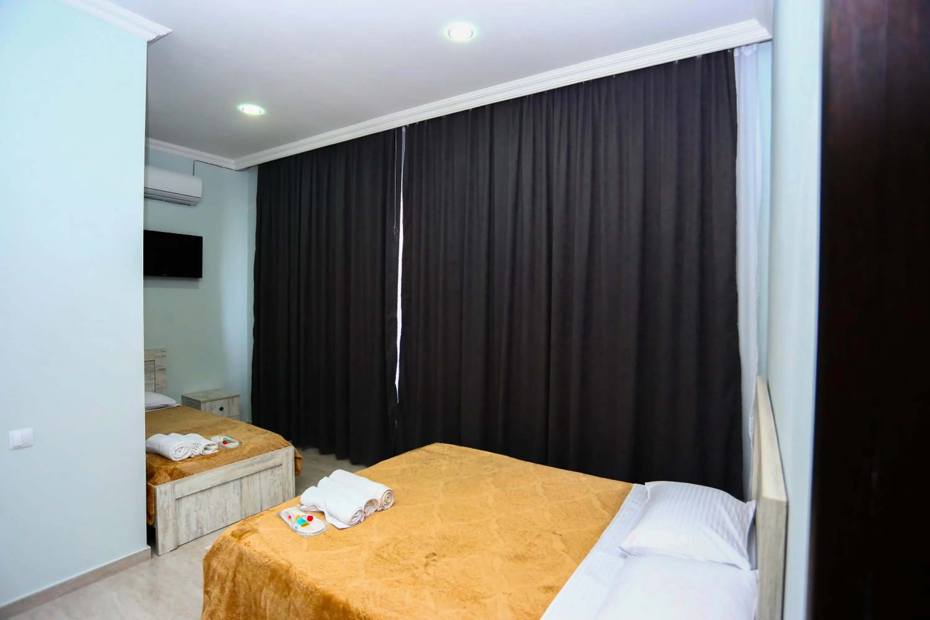 Bed in Hotel City Kutaisi