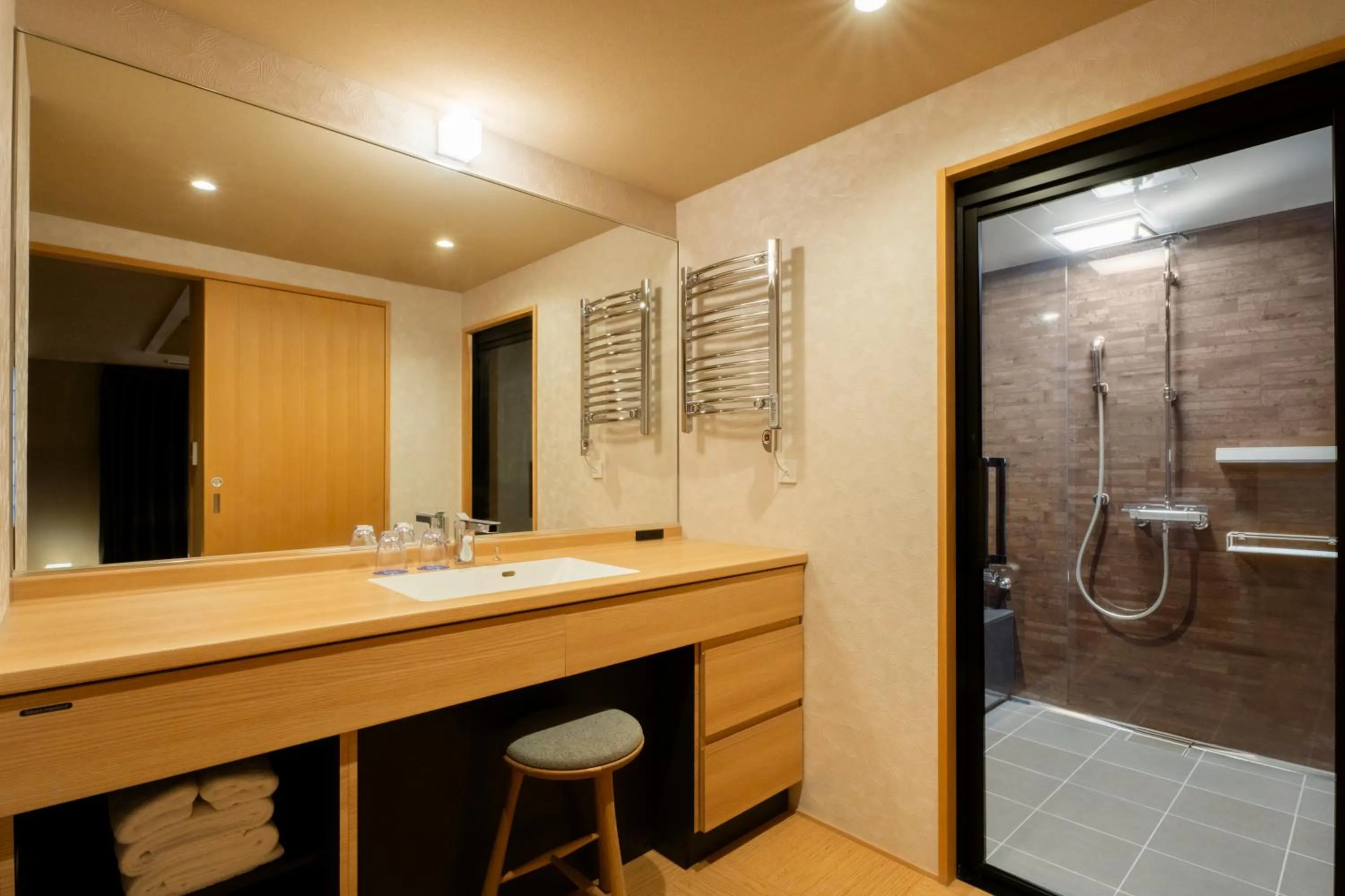 Bathroom in Homm Stay Nagi Arashiyama Kyoto By Banyan Group