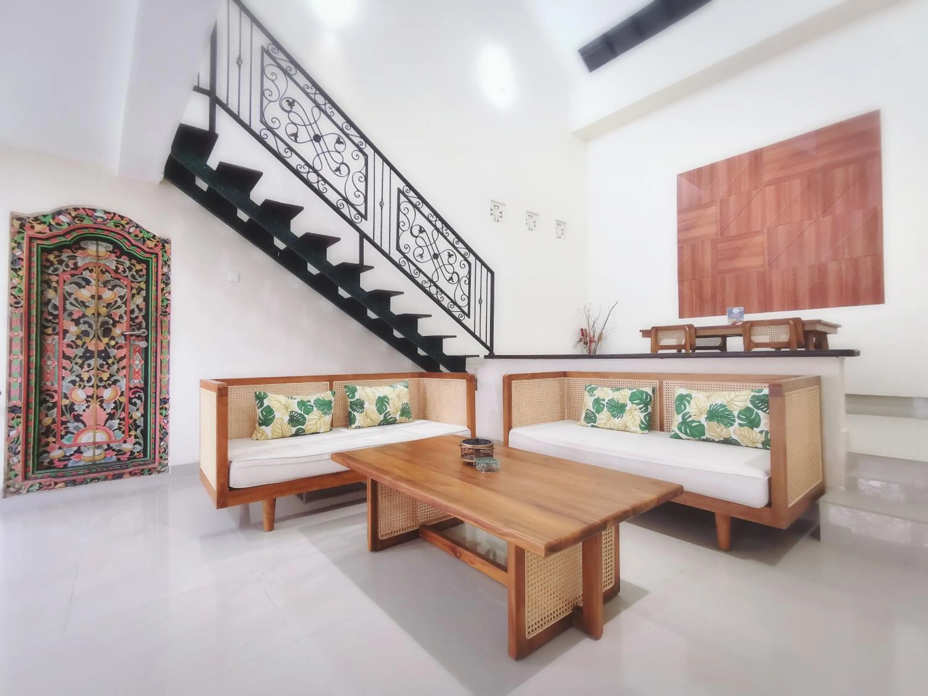 Seating area in Kumpul Kumpul Villa Seminyak - CHSE Certified