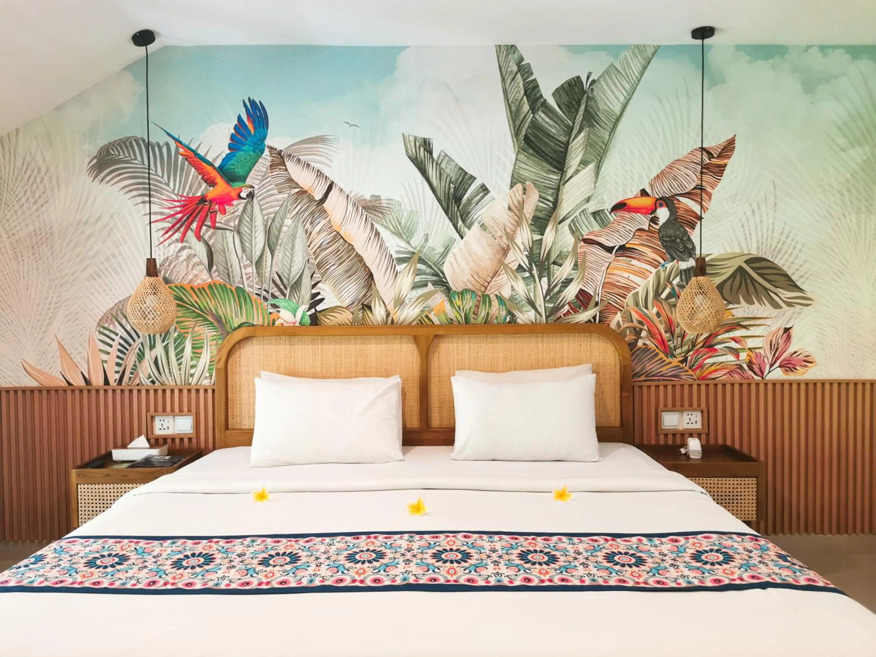 Bedroom, Bed in Kumpul Kumpul Villa Seminyak - CHSE Certified