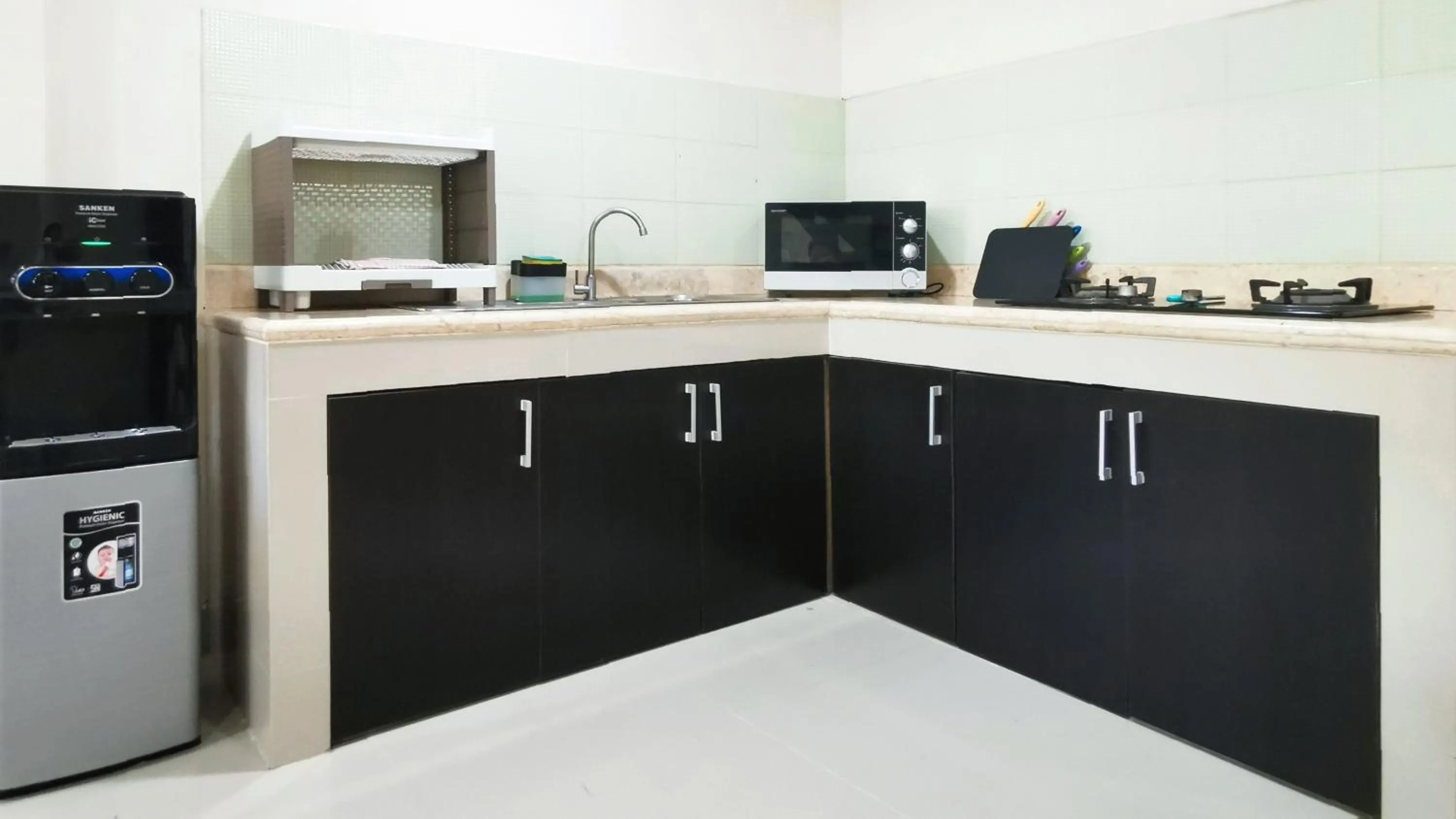 Kitchen or kitchenette in Kumpul Kumpul Villa Seminyak - CHSE Certified