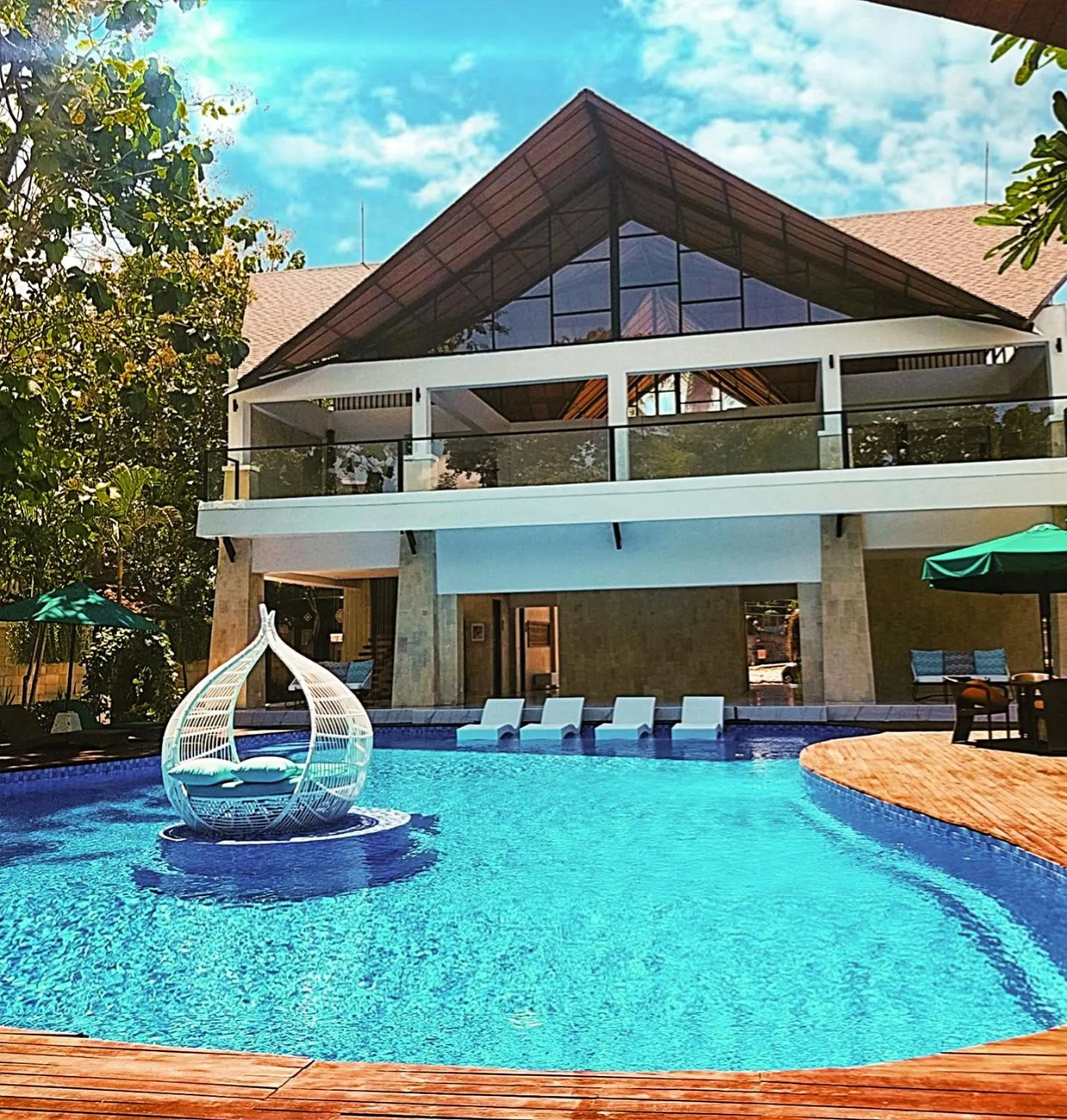 Swimming pool in Kumpul Kumpul Villa Seminyak - CHSE Certified