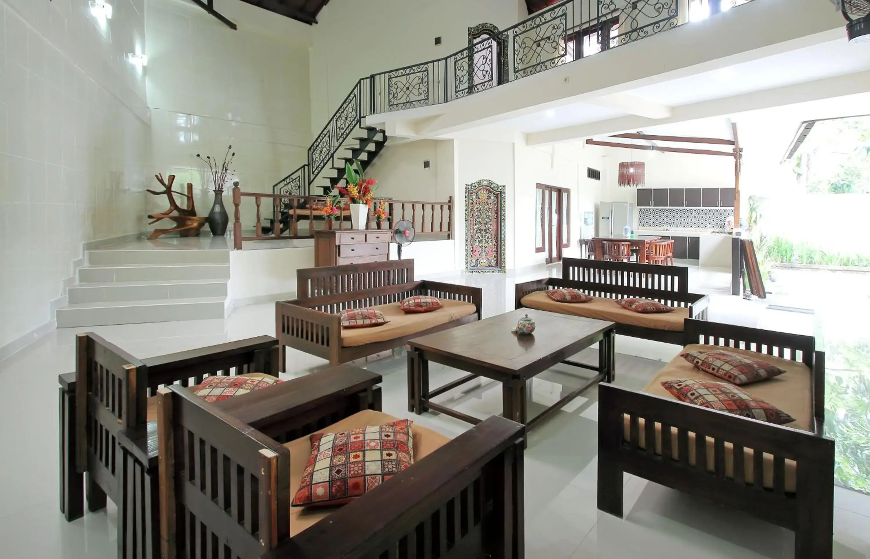 Living room in Kumpul Kumpul Villa Seminyak - CHSE Certified Living room in Kumpul Kumpul Villa Seminyak - CHSE Certified