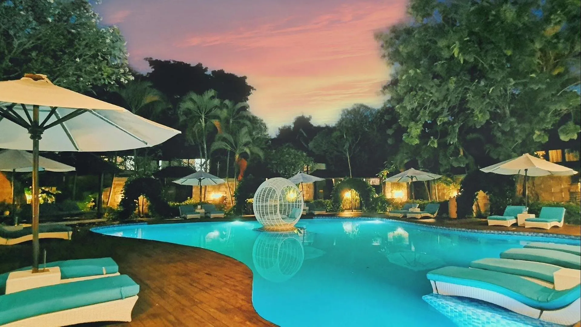 Swimming pool in Kumpul Kumpul Villa Seminyak - CHSE Certified