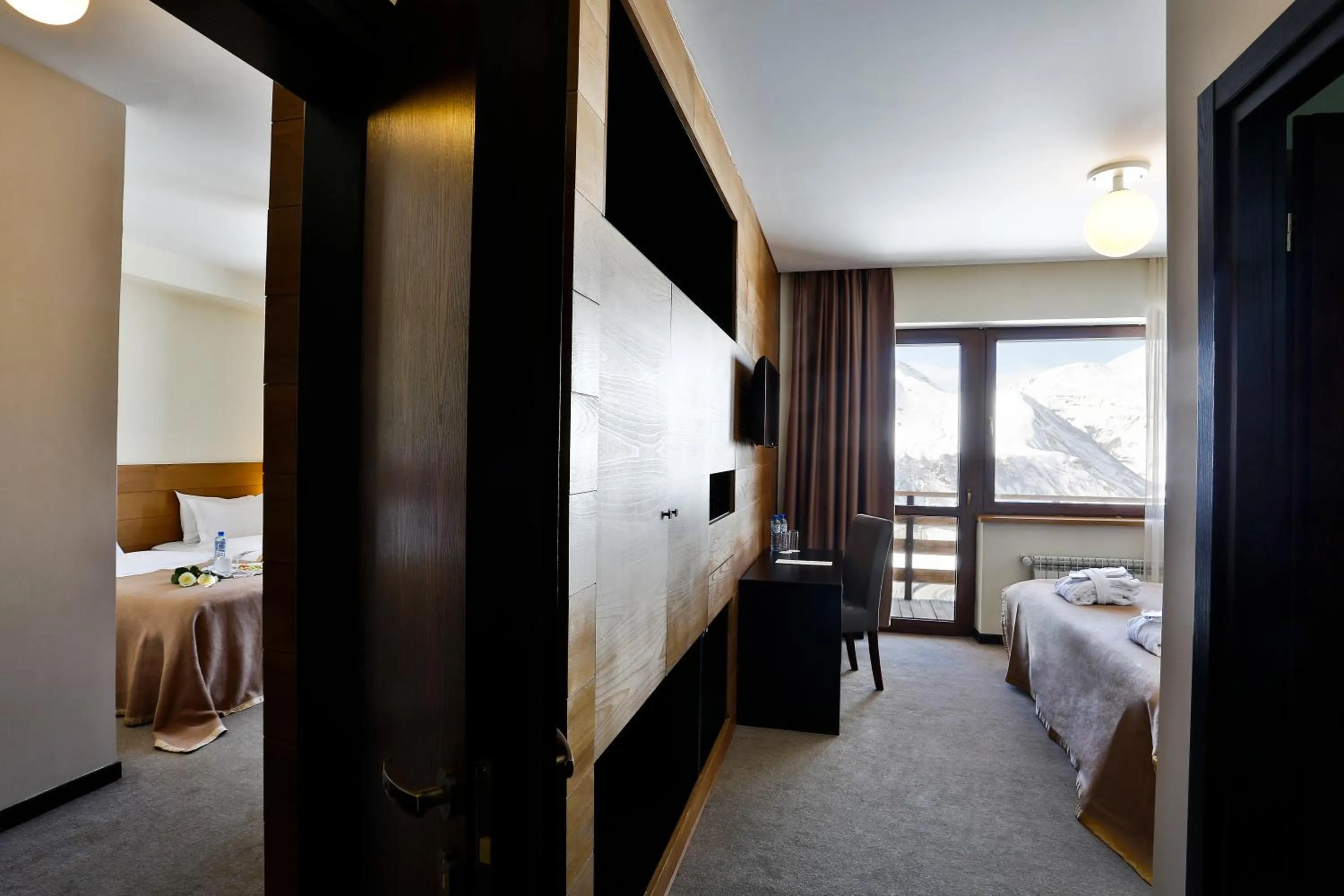 Photo of the whole room, Bed in Hotel Carpe Diem Gudauri