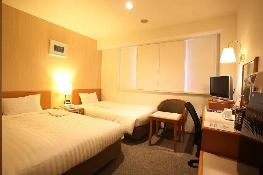 Bed in Sun Hotel Tosu Saga