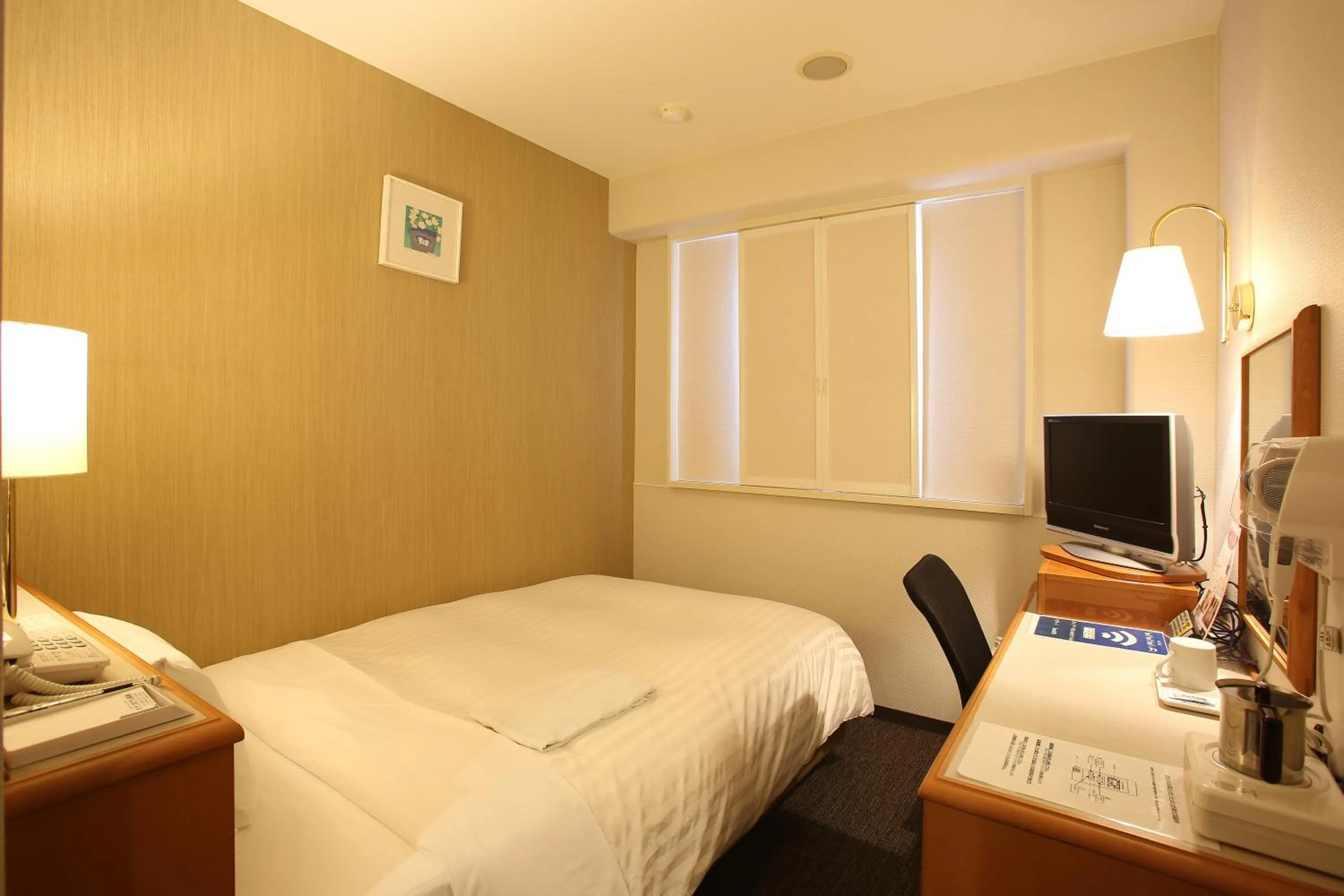 Bed in Sun Hotel Tosu Saga