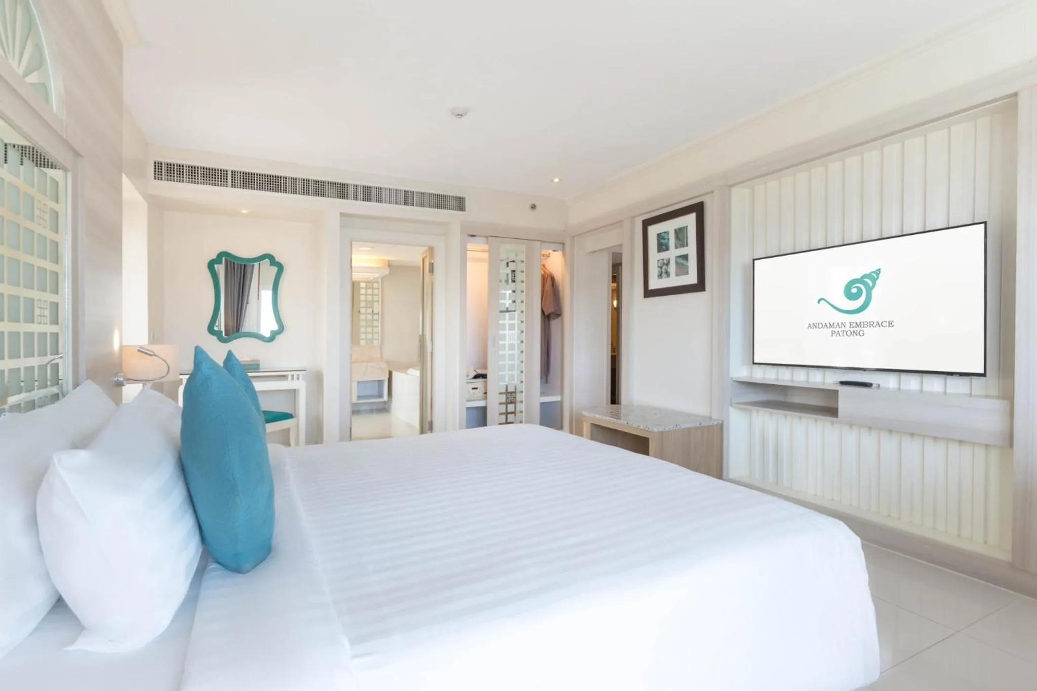 Bed in Andaman Embrace Patong, Phuket