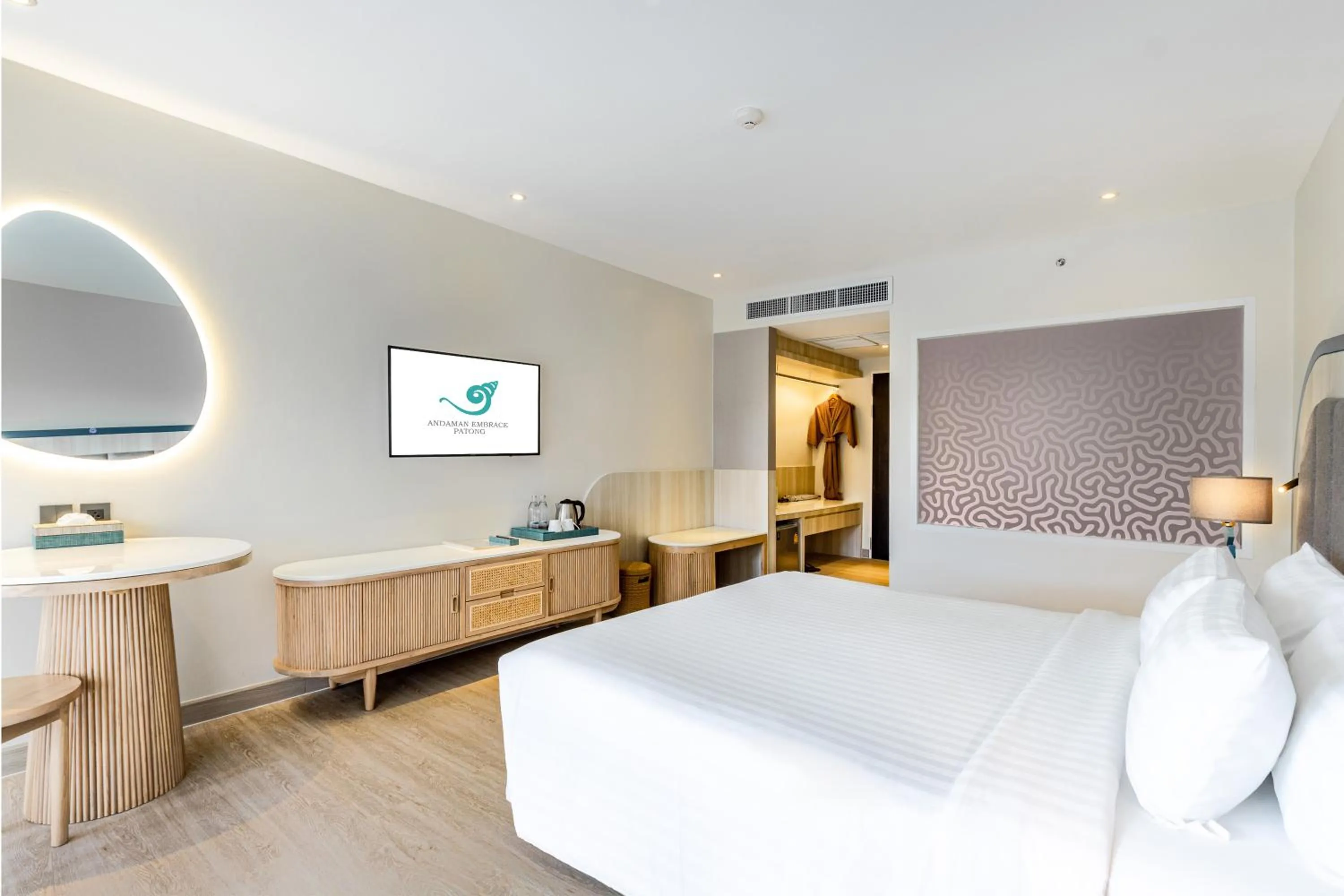 Bedroom, Bed in Andaman Embrace Patong, Phuket