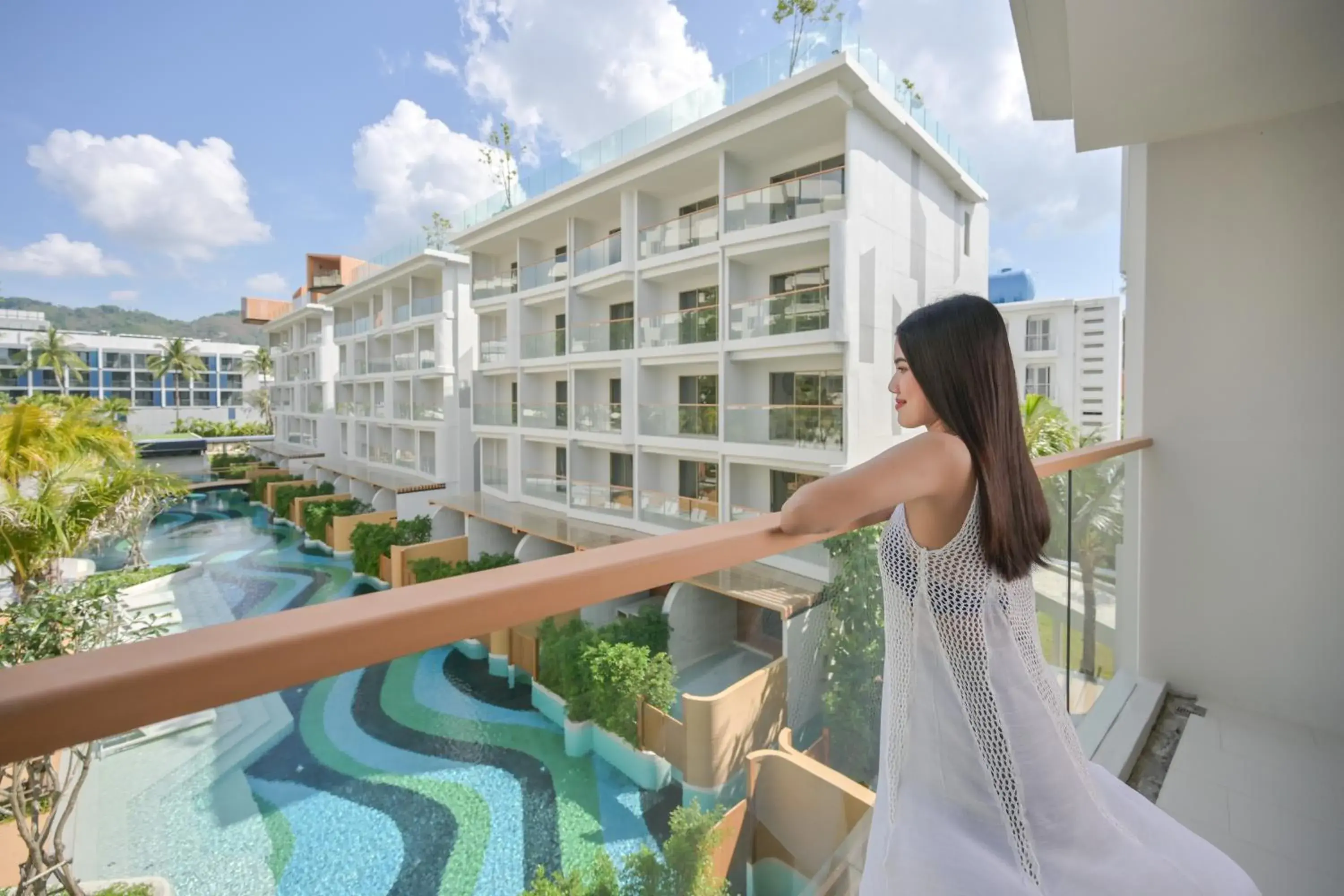 Pool view in Andaman Embrace Patong, Phuket Pool view in Andaman Embrace Patong, Phuket