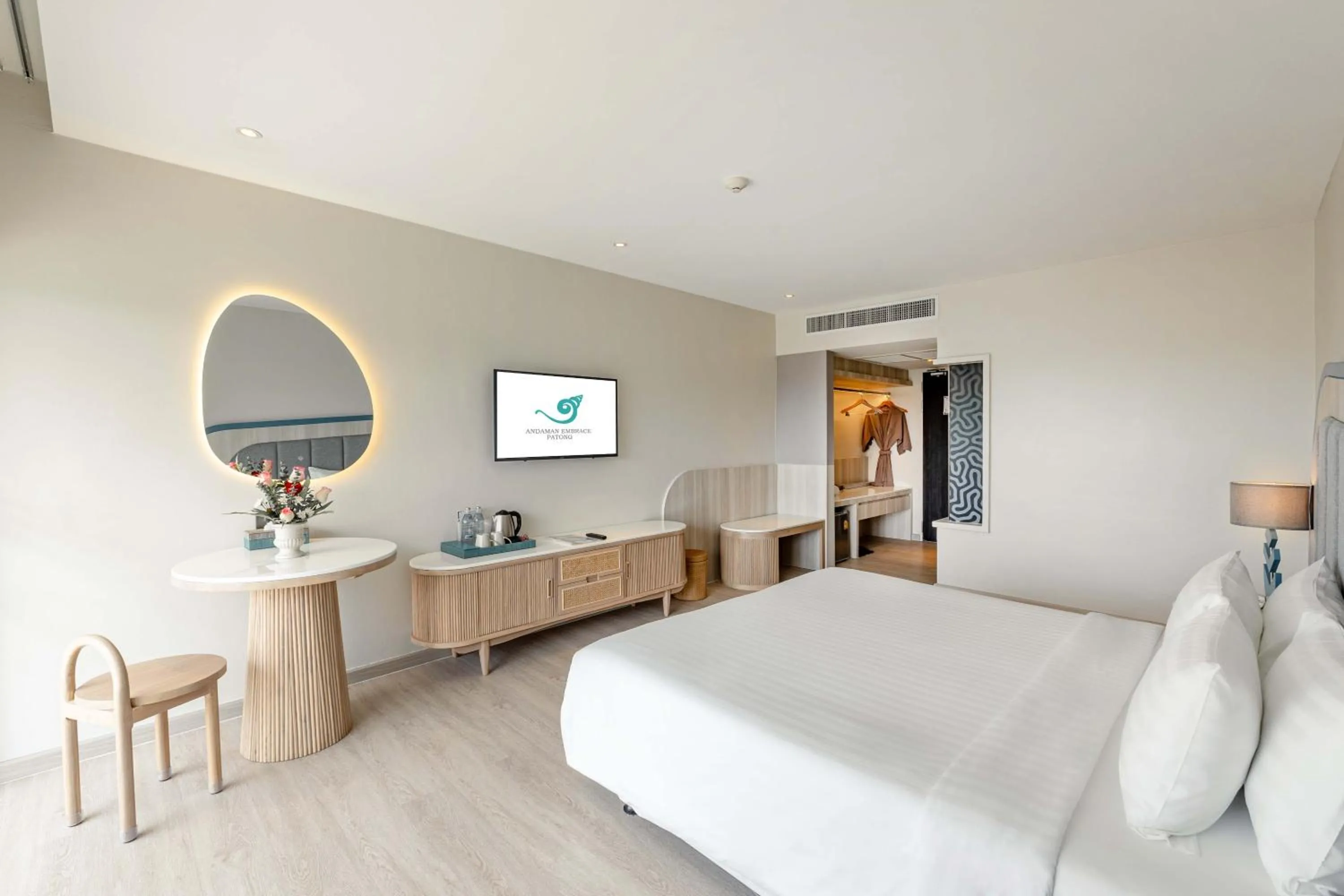 Bedroom, Bed in Andaman Embrace Patong, Phuket