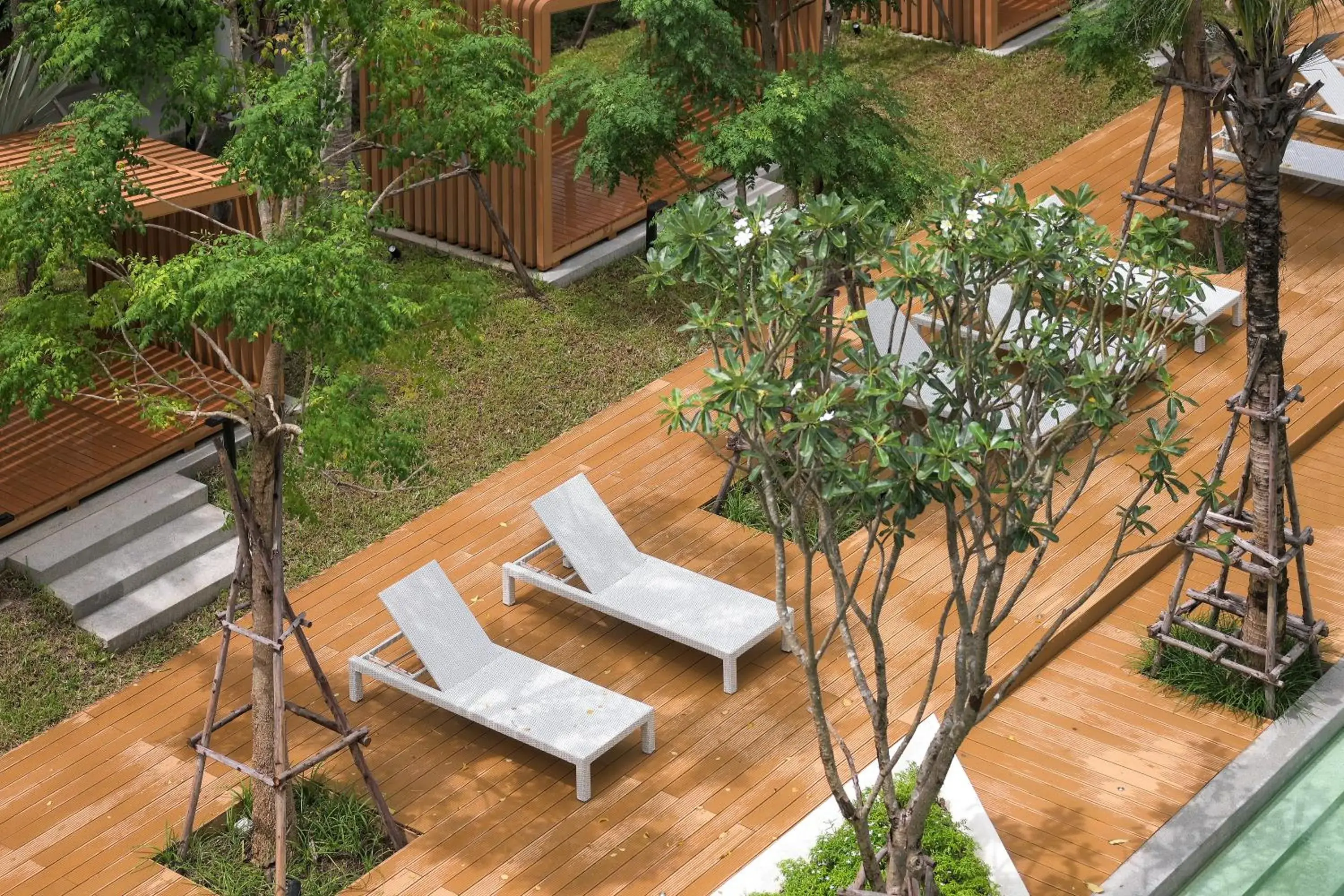 Garden view in Andaman Embrace Patong, Phuket Garden view in Andaman Embrace Patong, Phuket