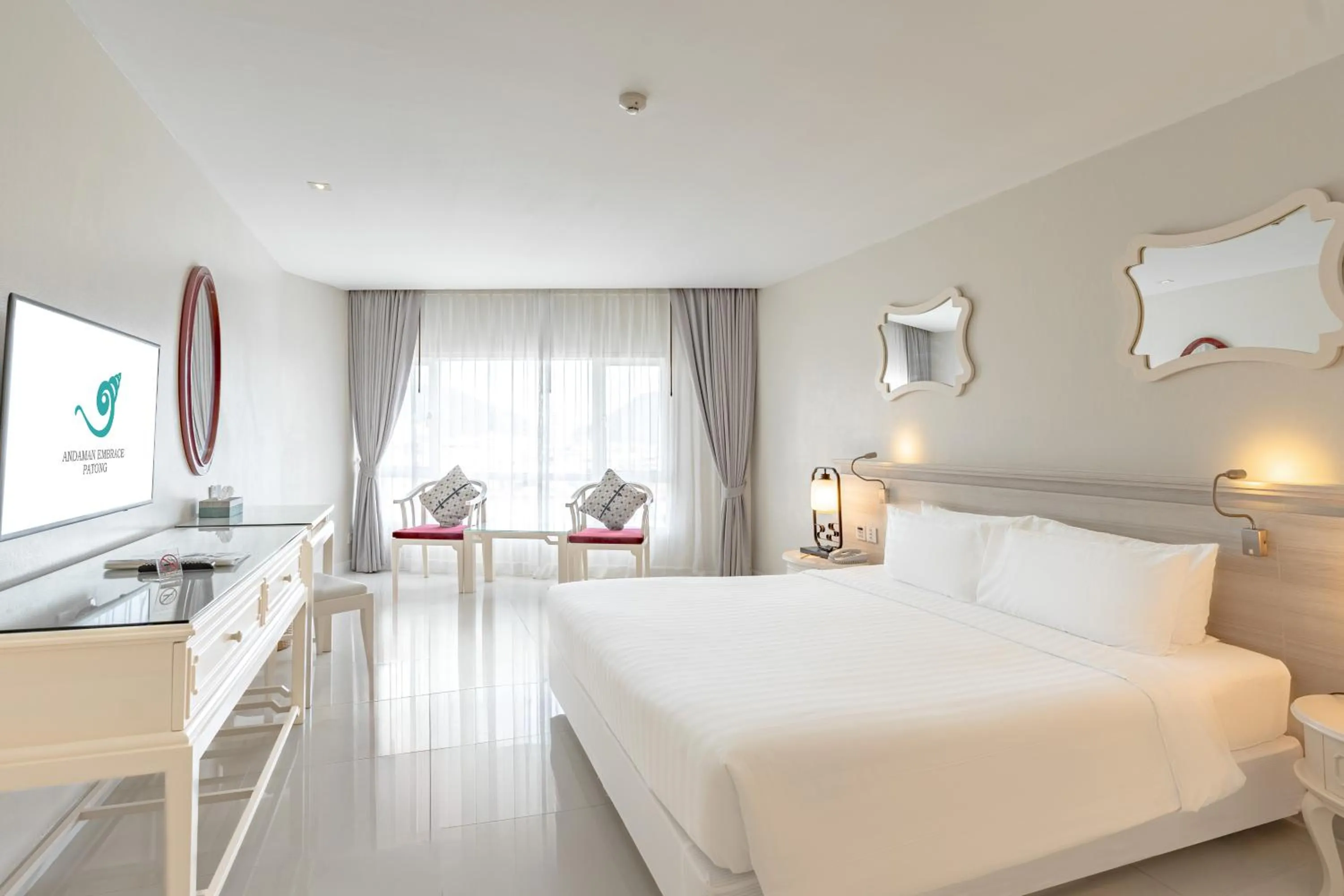 Bedroom, Bed in Andaman Embrace Patong, Phuket