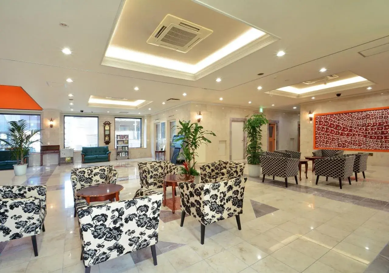 Lobby or reception in APA Hotel Kagoshima Kokubu Lobby or reception in APA Hotel Kagoshima Kokubu