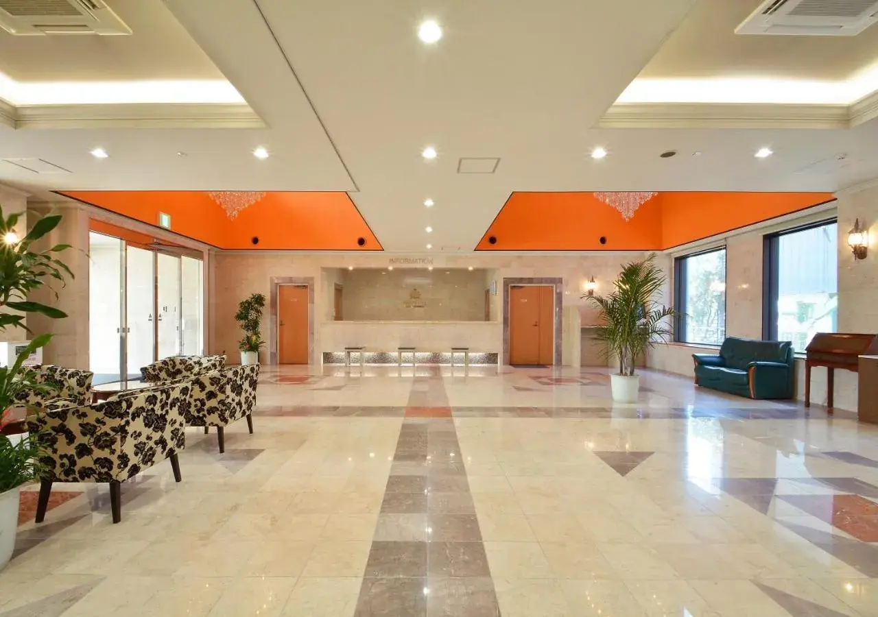 Lobby or reception in APA Hotel Kagoshima Kokubu Lobby or reception in APA Hotel Kagoshima Kokubu