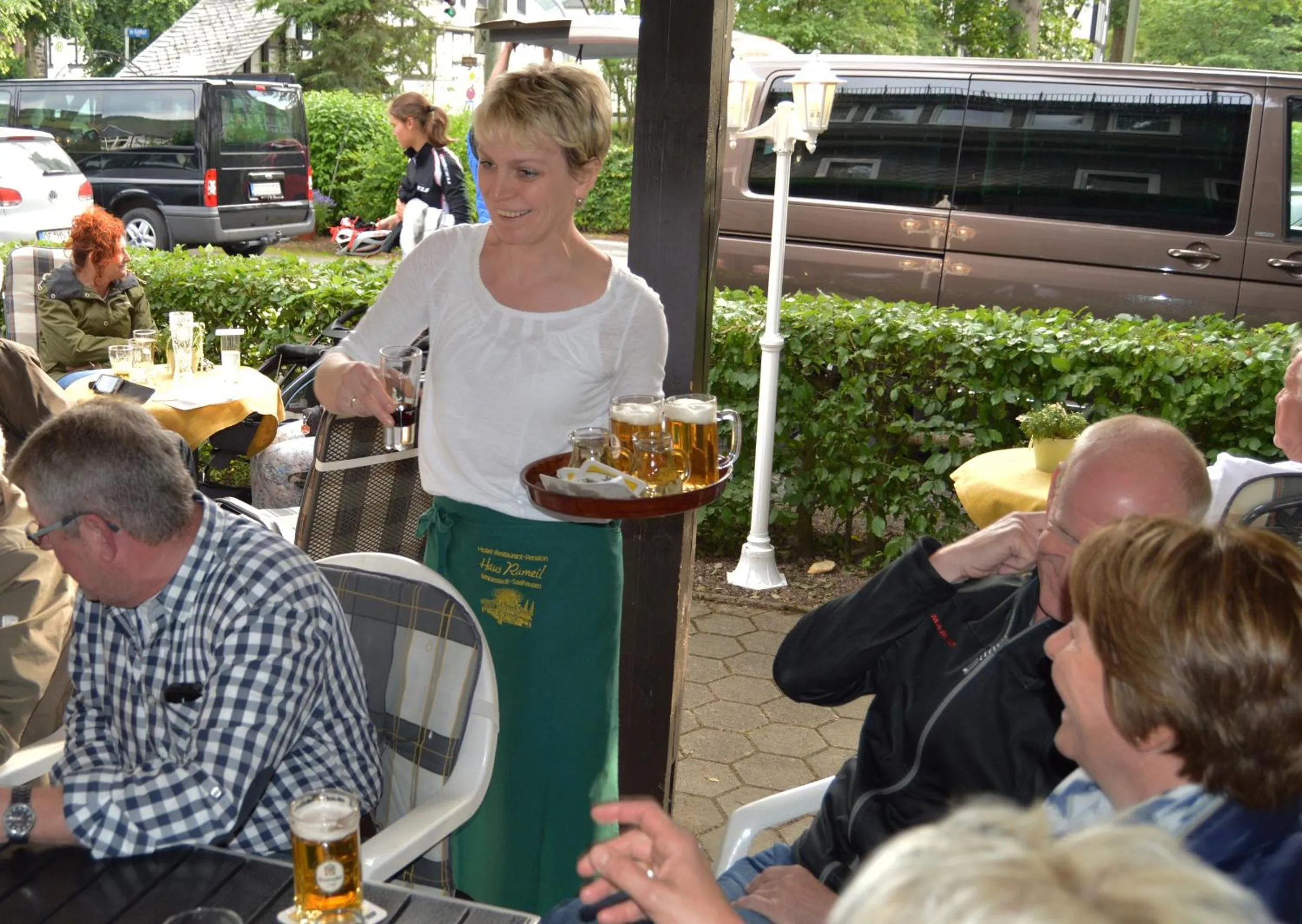 BBQ facilities in Hotel Haus Rameil